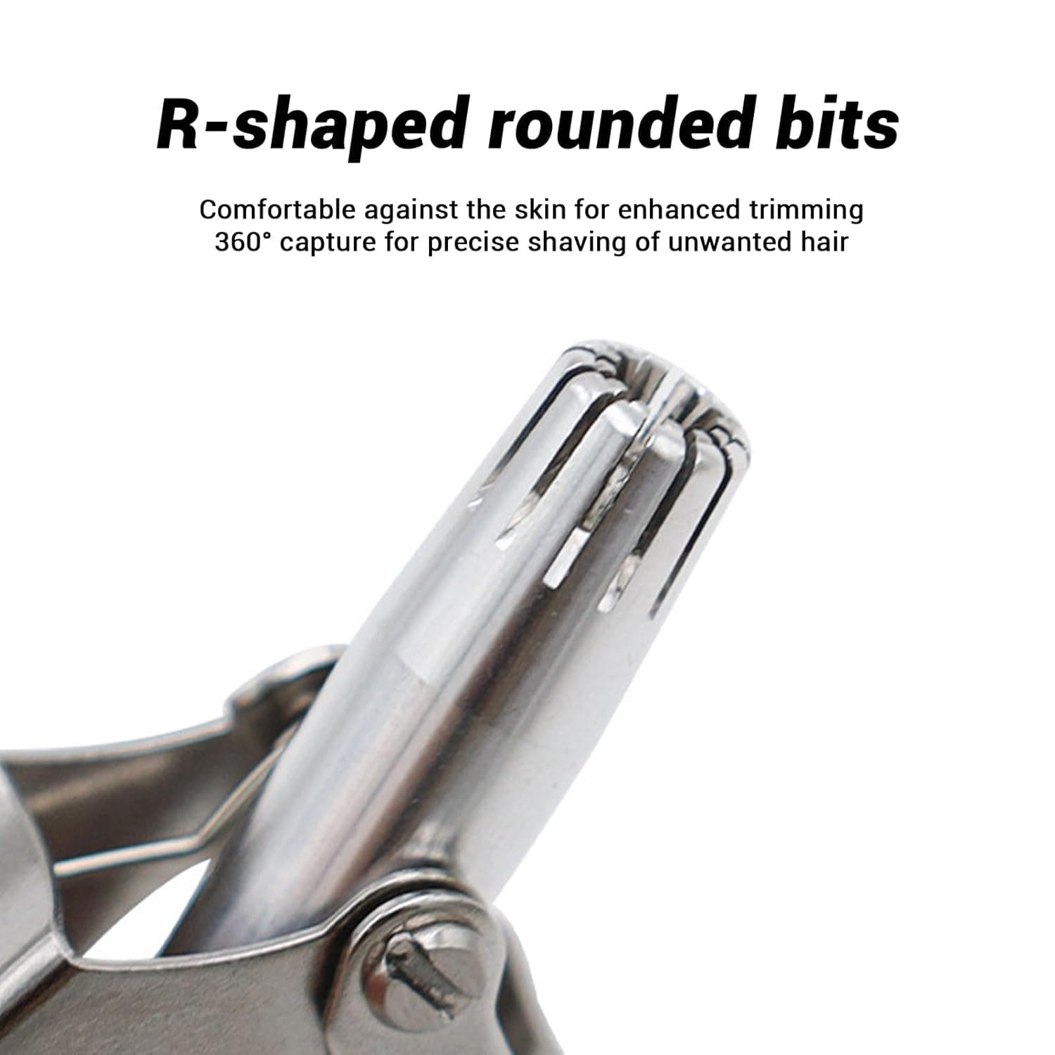 Stainless Steel Painless Nose Hair Remover (1 Pc) thumbnail 8