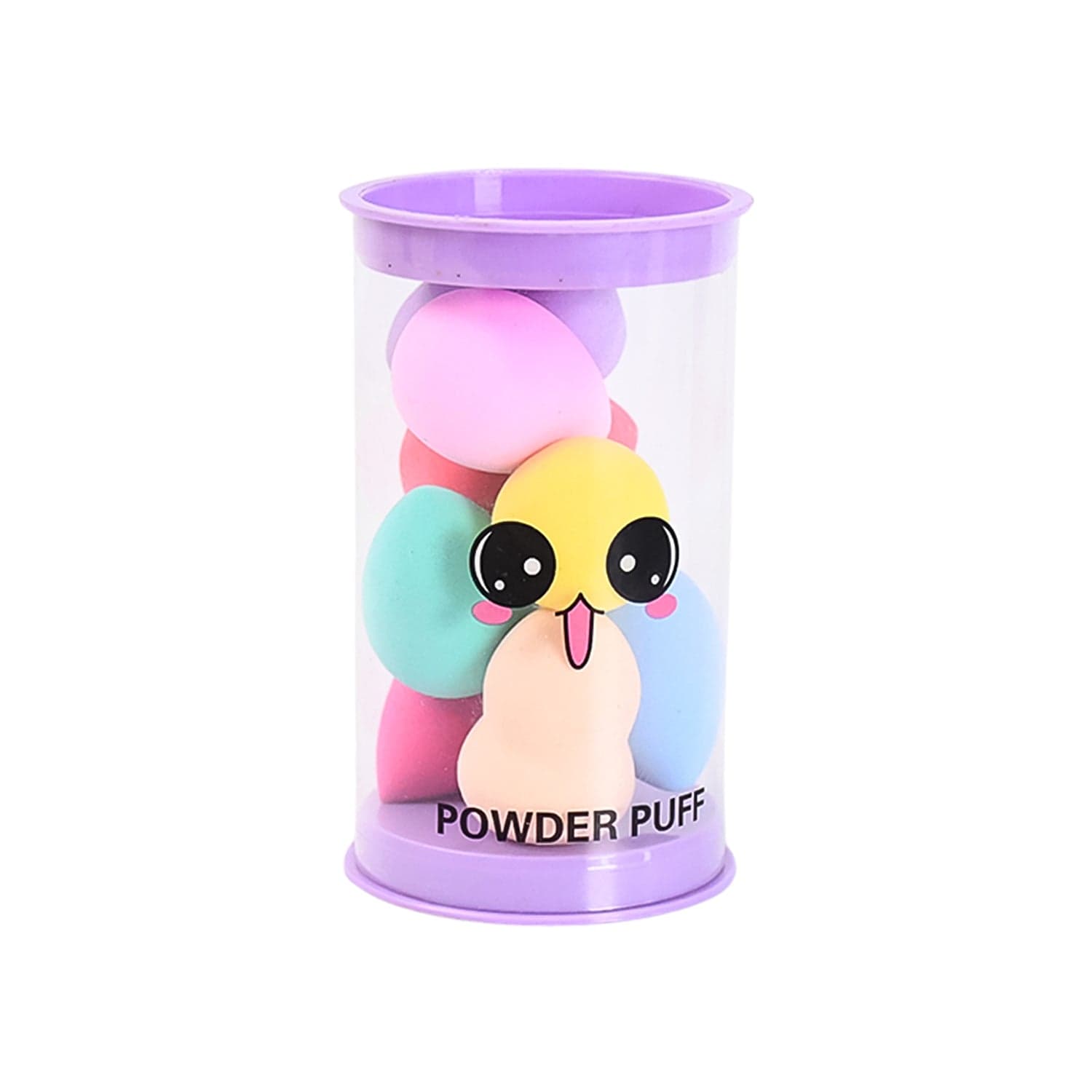 Makeup Beauty Powder Puff (8 Pcs Set / With Case / Mix Color) thumbnail 5