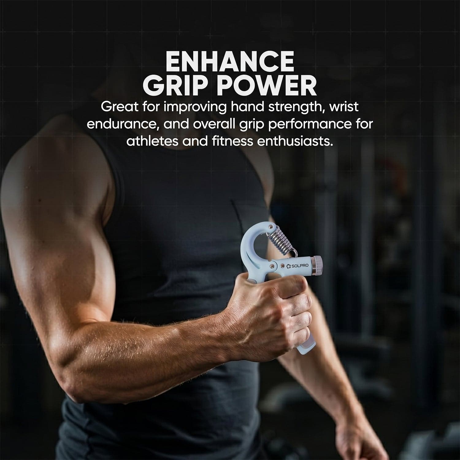 Adjustable Hand Grip Strengthener the Enhance grip & forearm power thumbnail 3