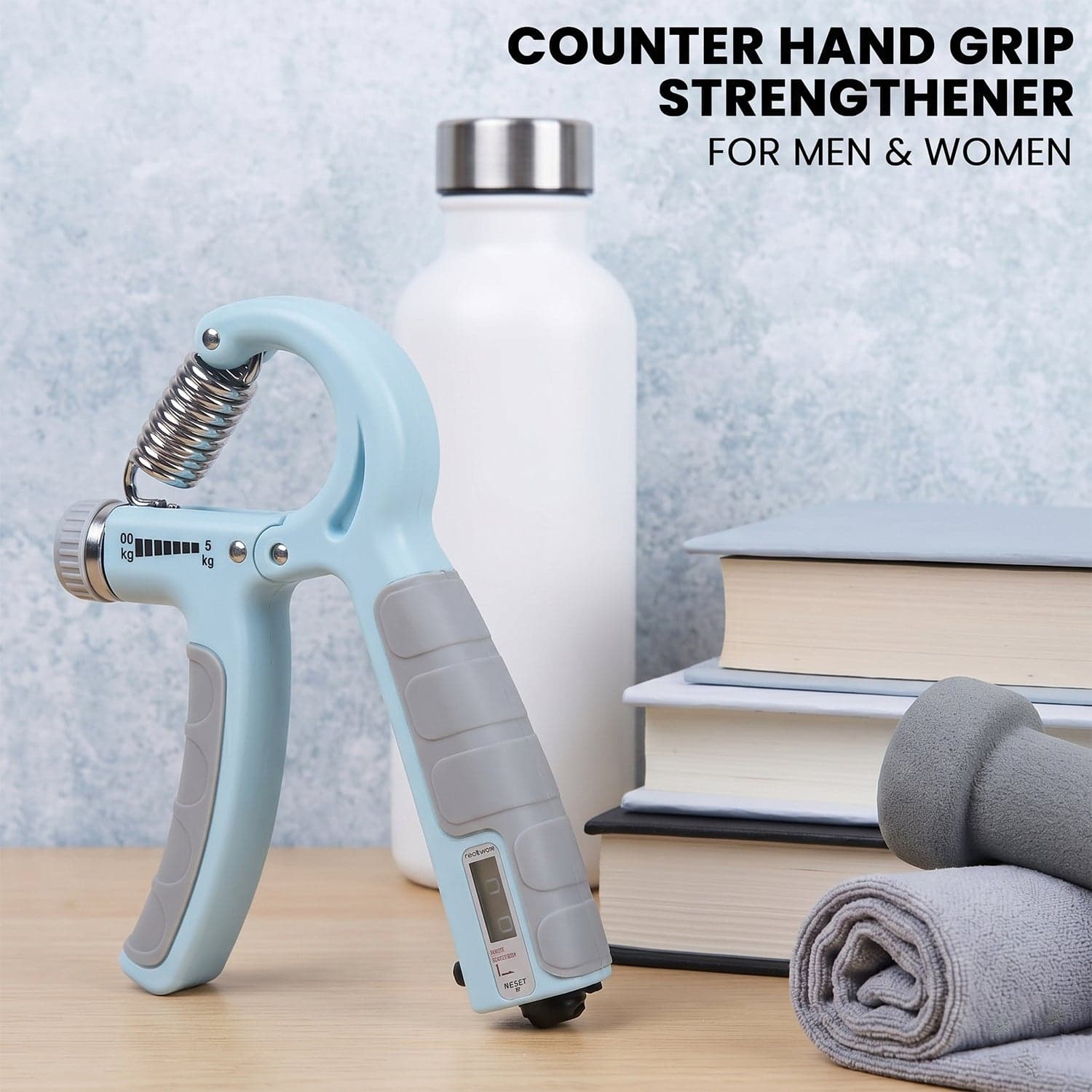 Adjustable Hand Grip Strengthener the Enhance grip & forearm power thumbnail 8