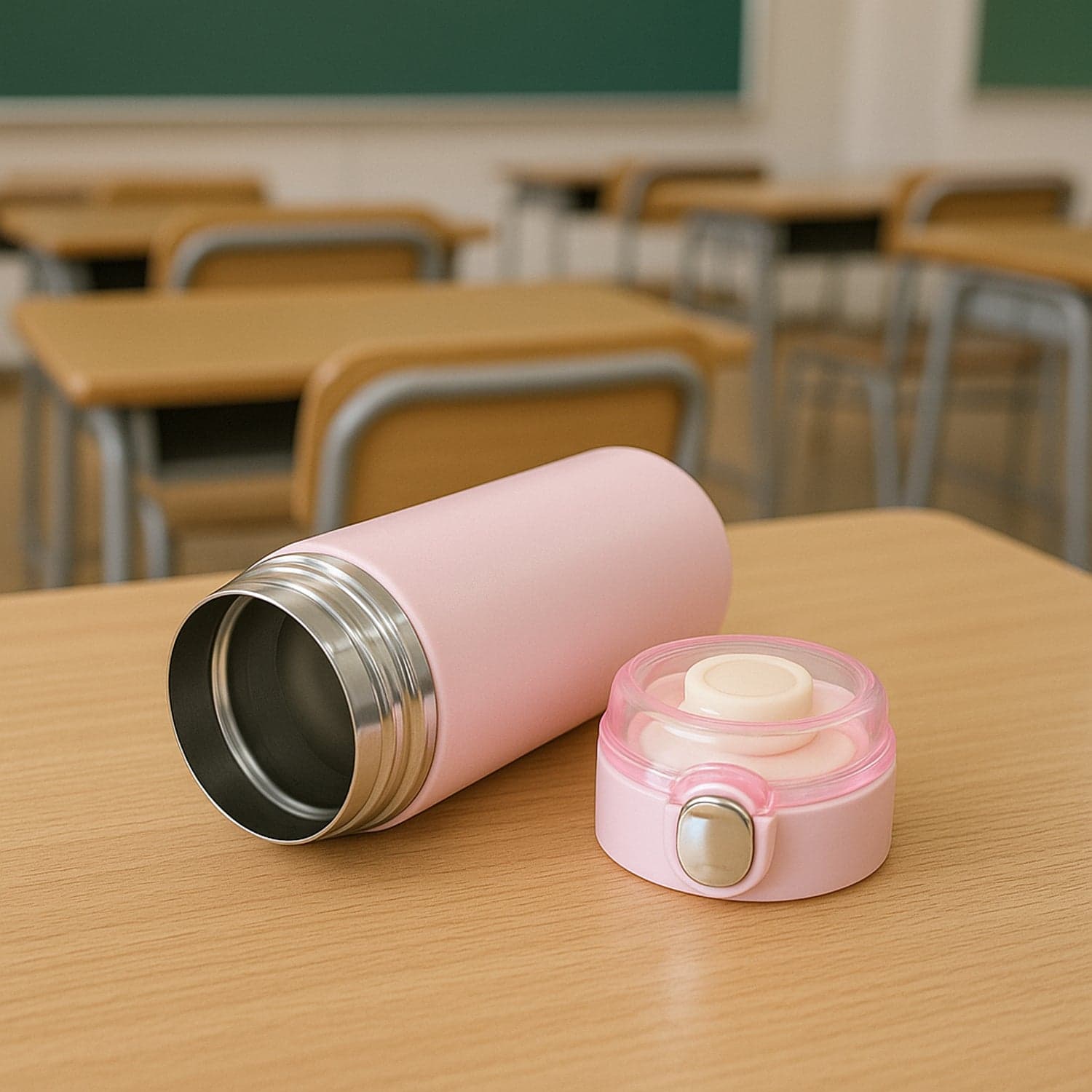 Water Bottle for Kids of Insulated Vacuum Stainless Steel Bottle (300 ML Approx) thumbnail 7