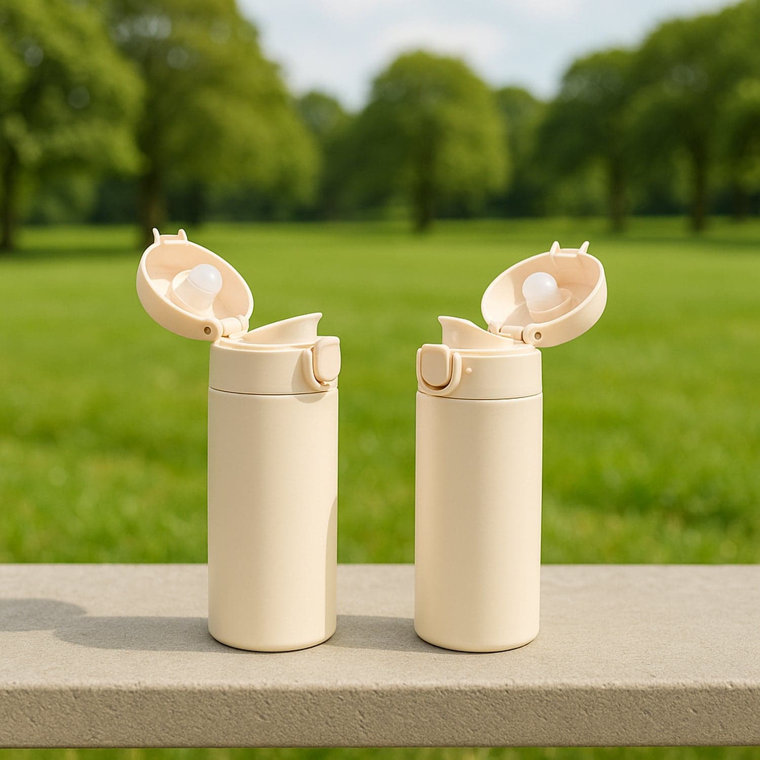 Stainless Steel Thermos Water Bottle 320Lm 1 Pc thumbnail 2