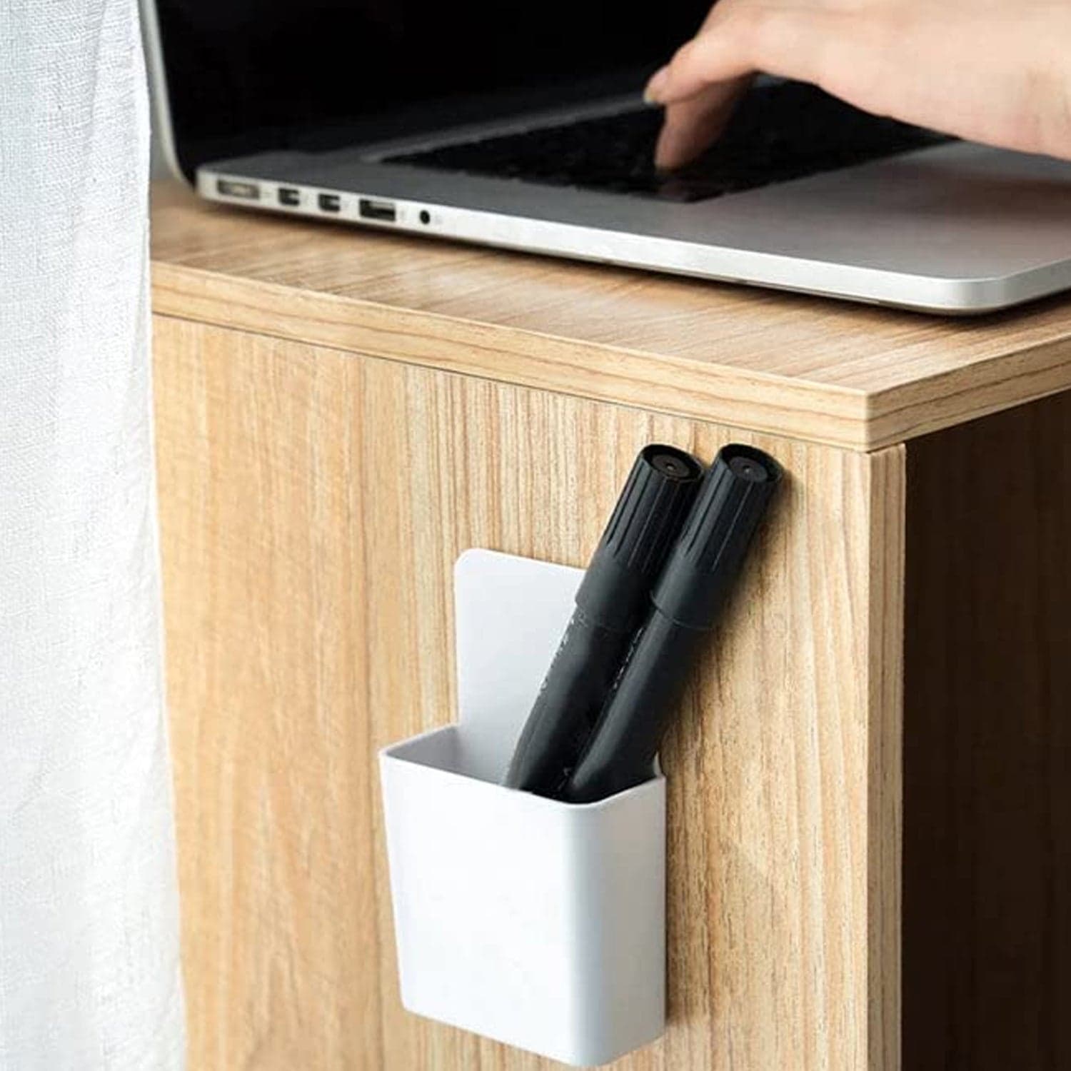 Multipurpose Plastic Wall Mounted Remote & Mobile Holder Stand of (Pack of 4) thumbnail 7