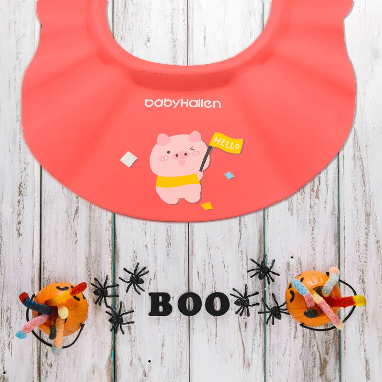 Tear-Free Bath Time: Adjustable Baby Shower Cap (Protects Eyes & Ears) thumbnail 4