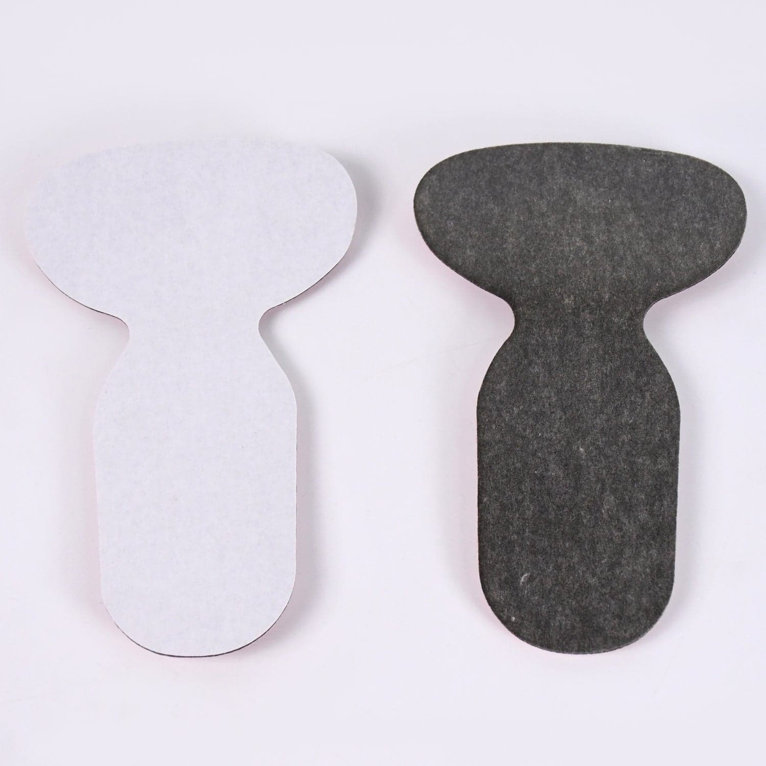 2 in 1 T Shaped Silicone Self Adhesive Shoe Heel Pads Insoles (1 Pair) thumbnail 3