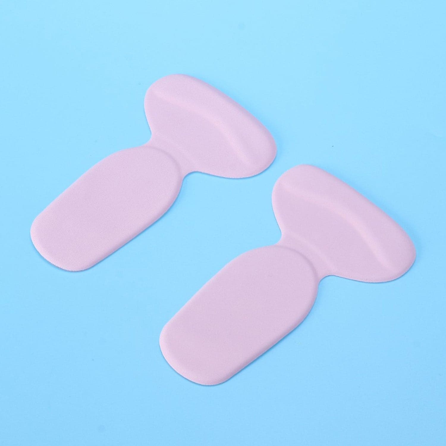 2 in 1 T Shaped Silicone Self Adhesive Shoe Heel Pads Insoles (1 Pair) thumbnail 4
