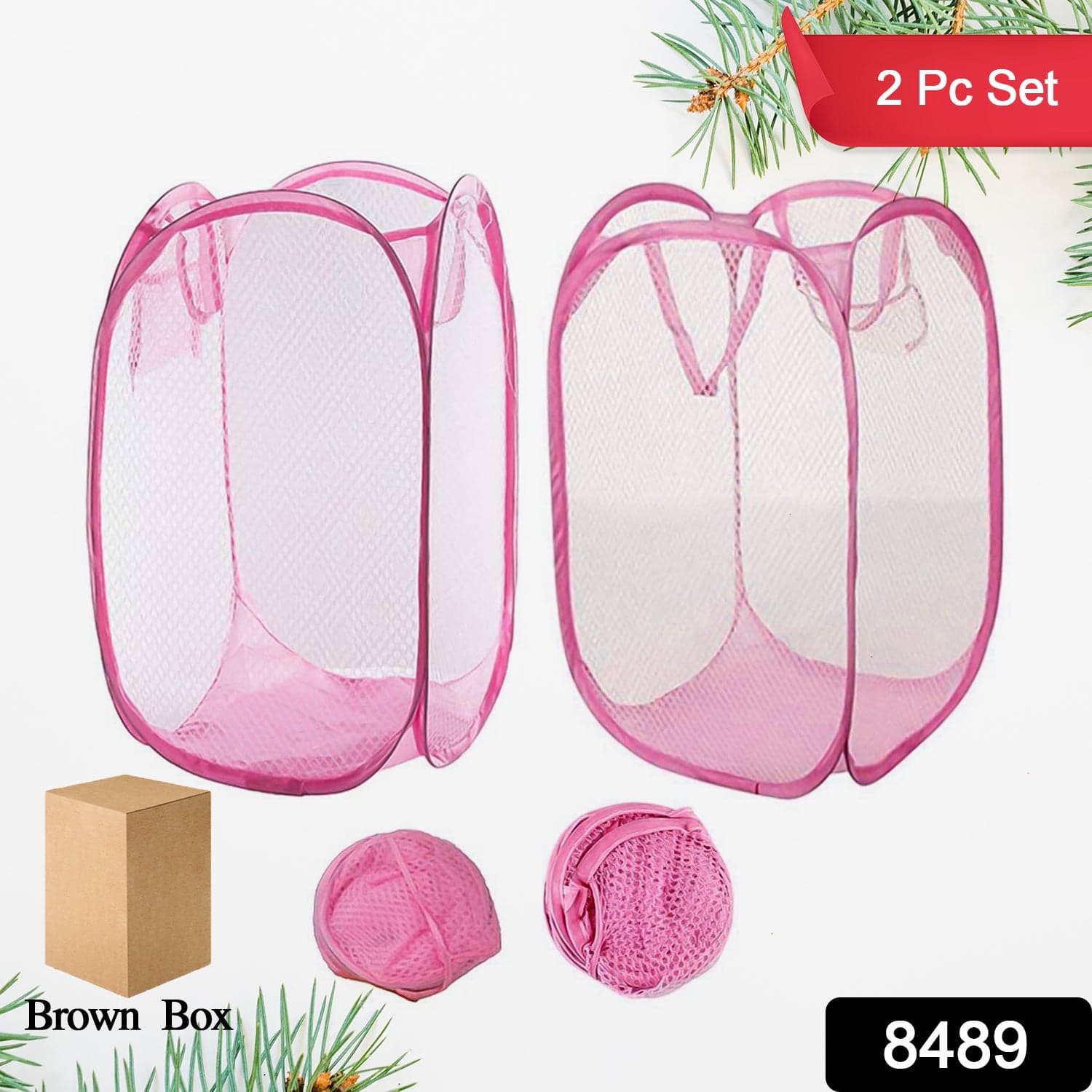 Laundry Baskets Mesh Laundry Bag (2 Pc Set) thumbnail 2