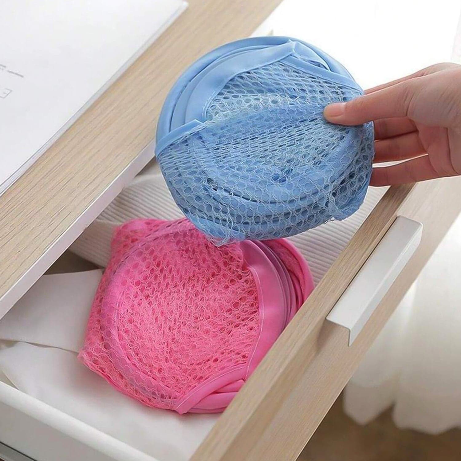 Laundry Baskets Mesh Laundry Bag (2 Pc Set) thumbnail 6