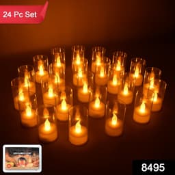 Led Decor Candle Light 24Pc