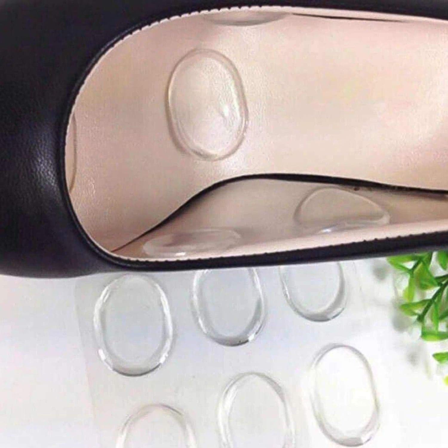 Silicone Shoe Insoles Pads, Mat Silicone Heel Pads (1 Pair) thumbnail 5