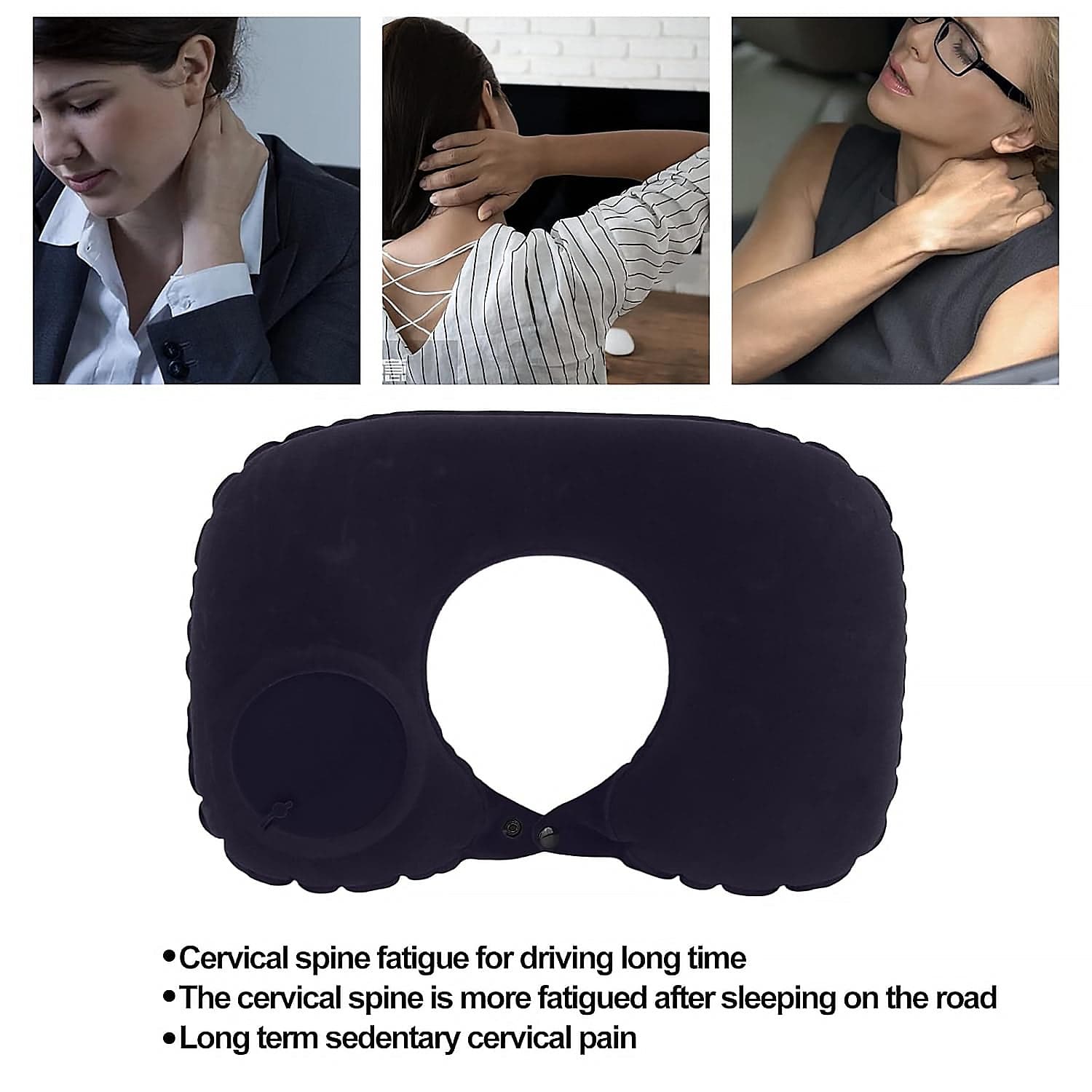 8512 3 In 1 Comfortable Travel Sleeping Kit thumbnail 7