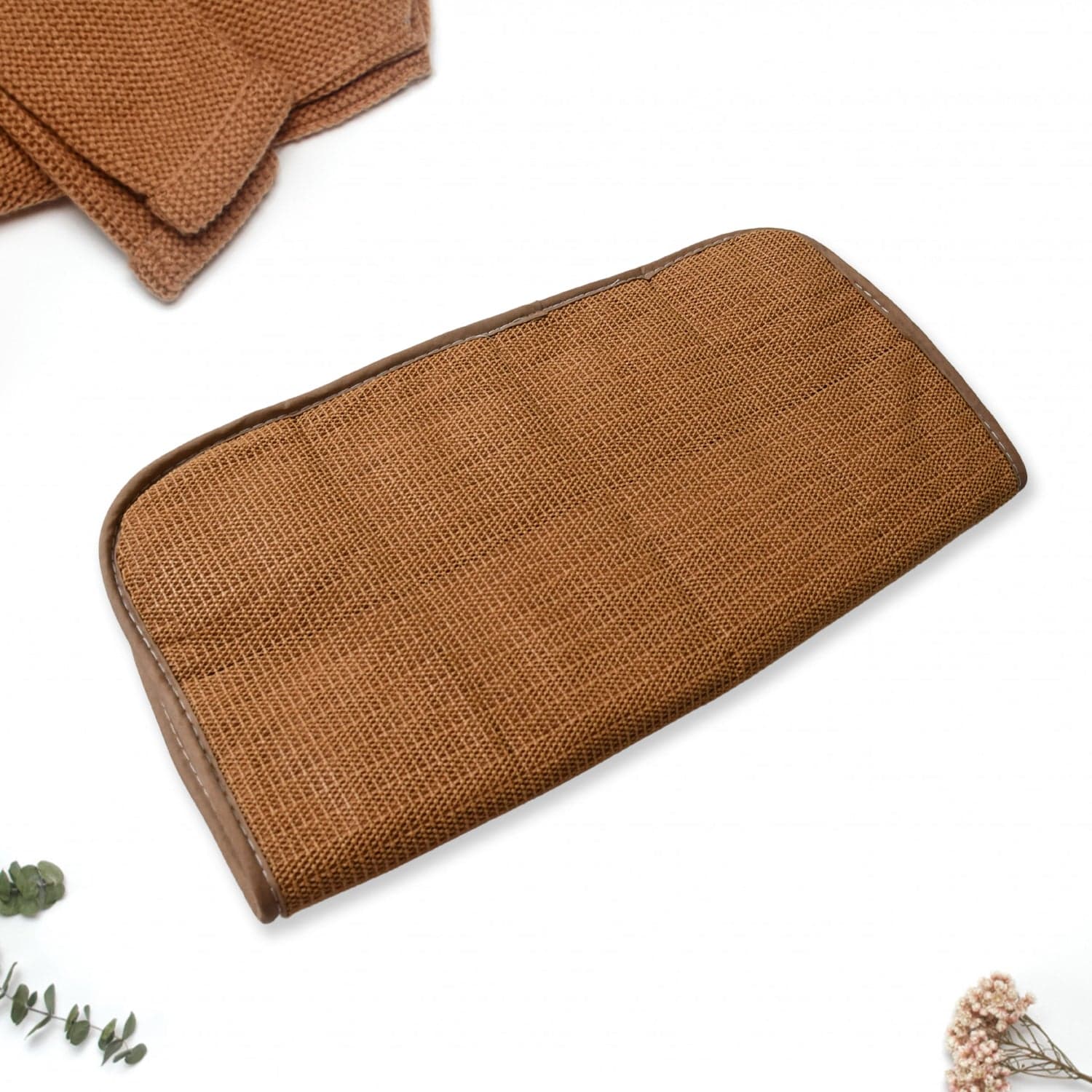 Square Shaped Bamboo Charcoal Filled Car Auto Seat Cushion Mat Cover thumbnail 6