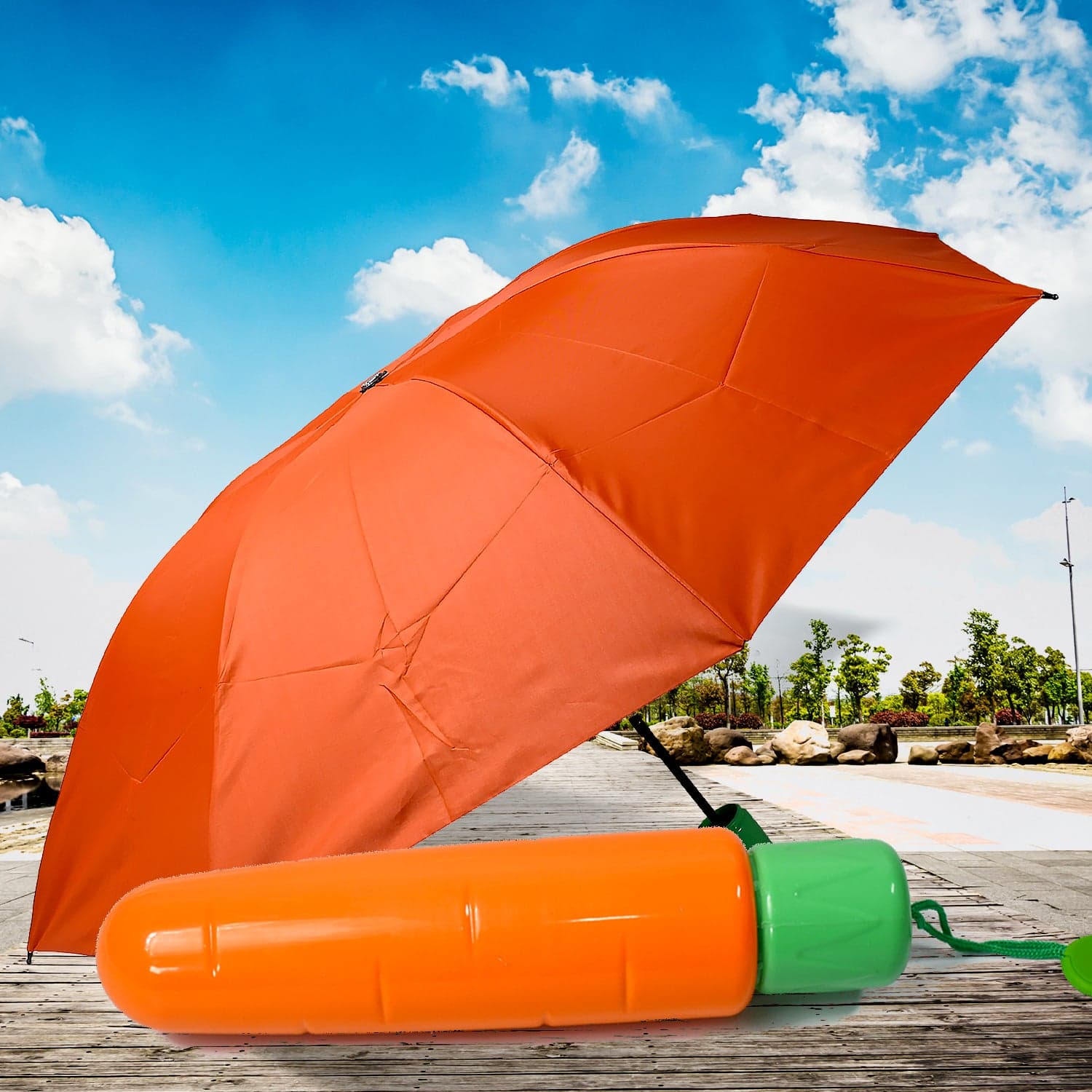 Vegetable Shaped Folding Umbrella ID-8521 thumbnail 1