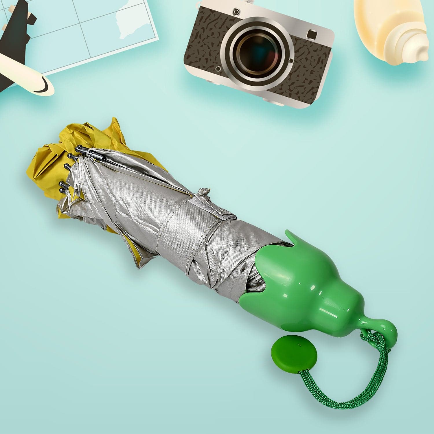 Vegetable shaped Folding Umbrella thumbnail 6