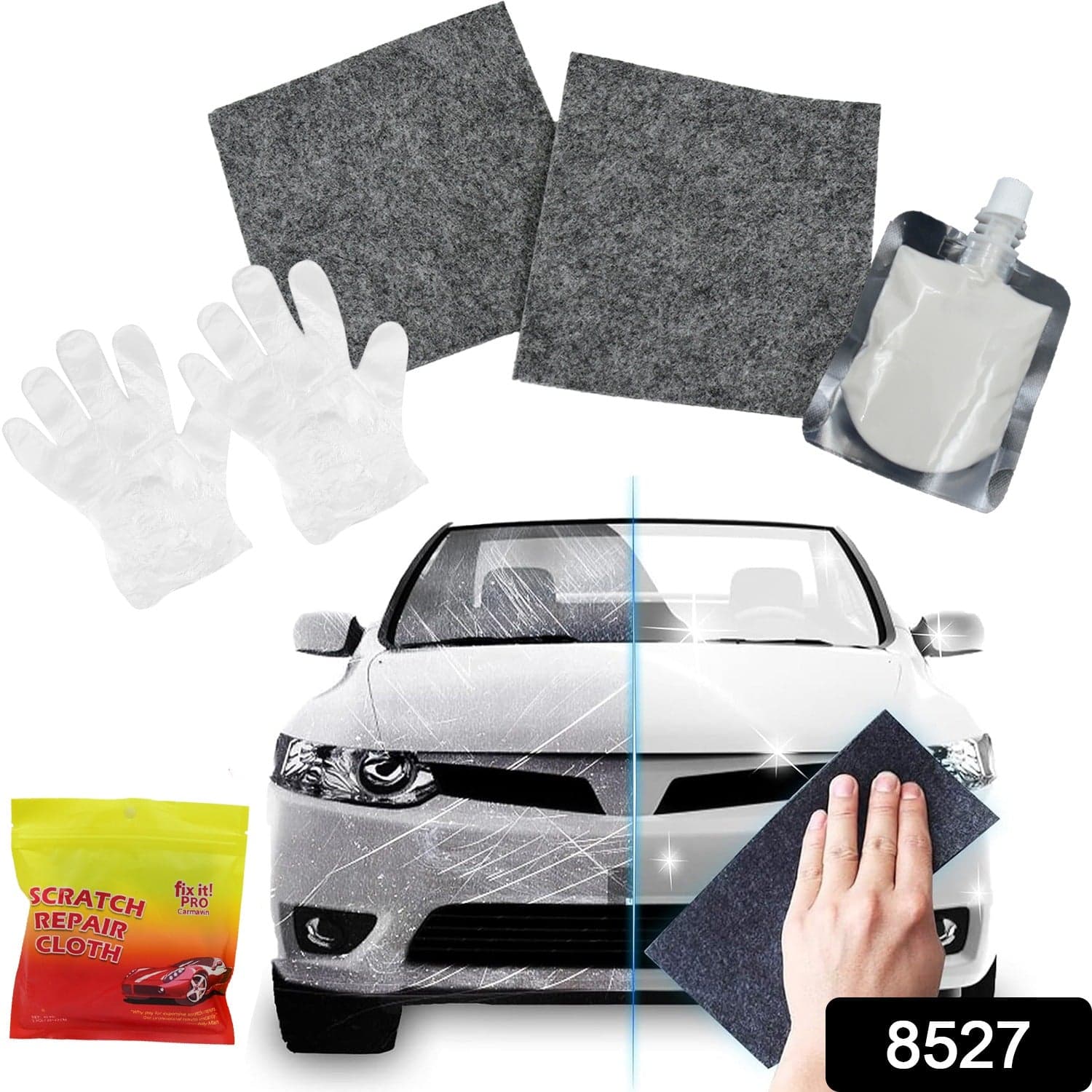 Nano Magic Car Scratch Remover Cloth thumbnail 2