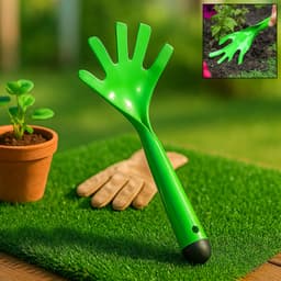 Heavy Duty Garden Tools Gardening Metal Hand Cultivator Tools For Indoor And Outdoor Gardening (1 Pc)