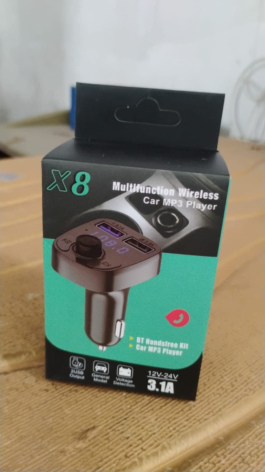 CAR-X8 Bluetooth FM Transmitter Kit with Dual USB Fast Charger thumbnail 7