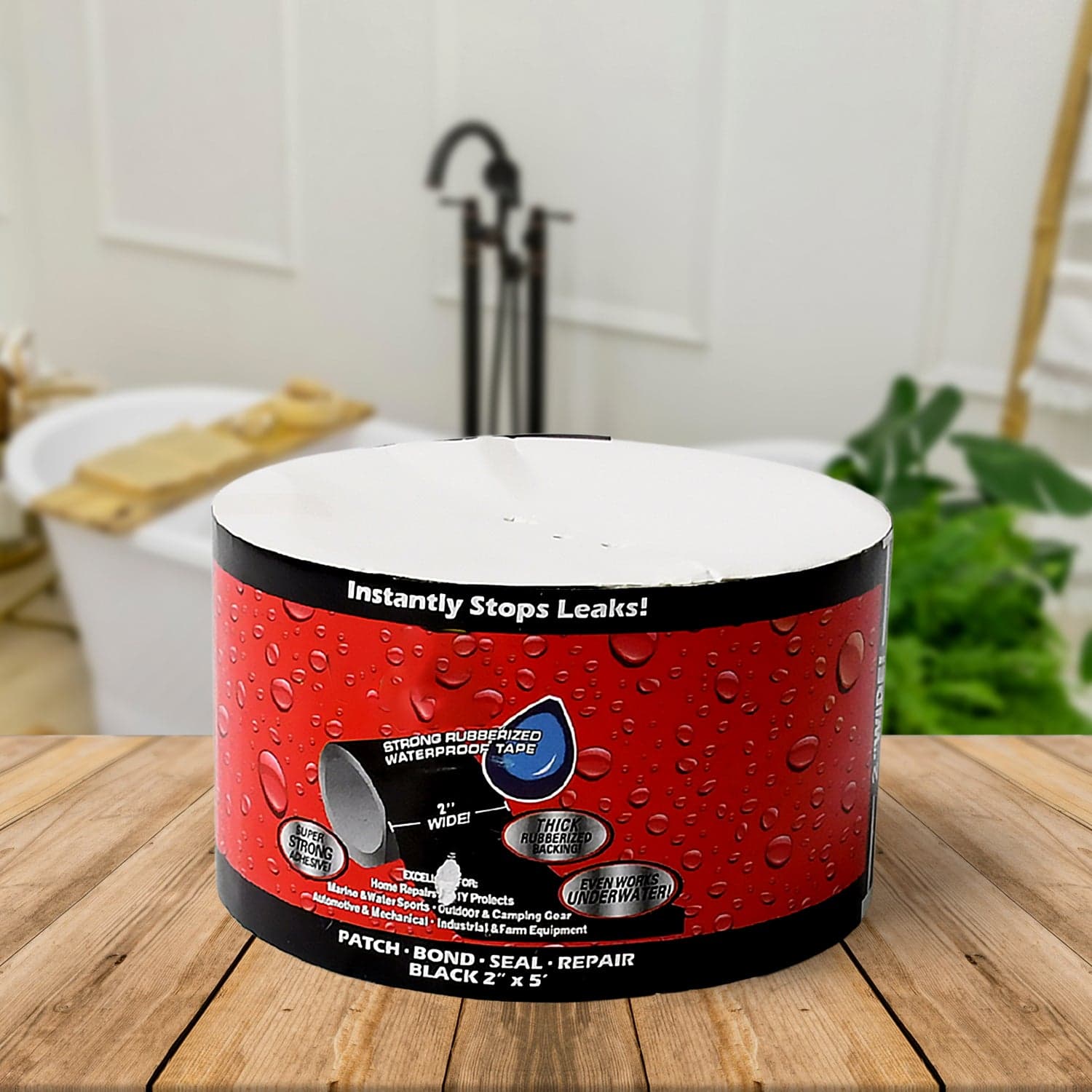 Leak-Proof Sealing Tape of Waterproof Pipe Repair & DIY, 50mm x 1.5m thumbnail 3
