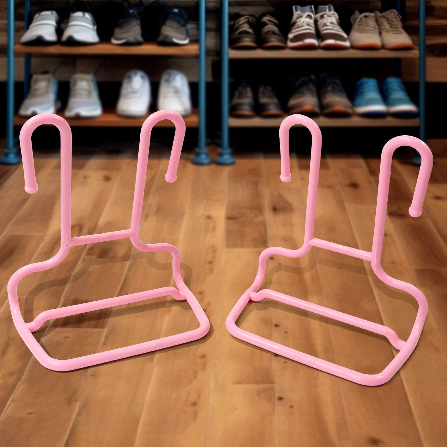 Multi-Function Drying Rack & Shoe Organizer Of Hanging Storage Shelf For Wardrobe & Closet thumbnail 3