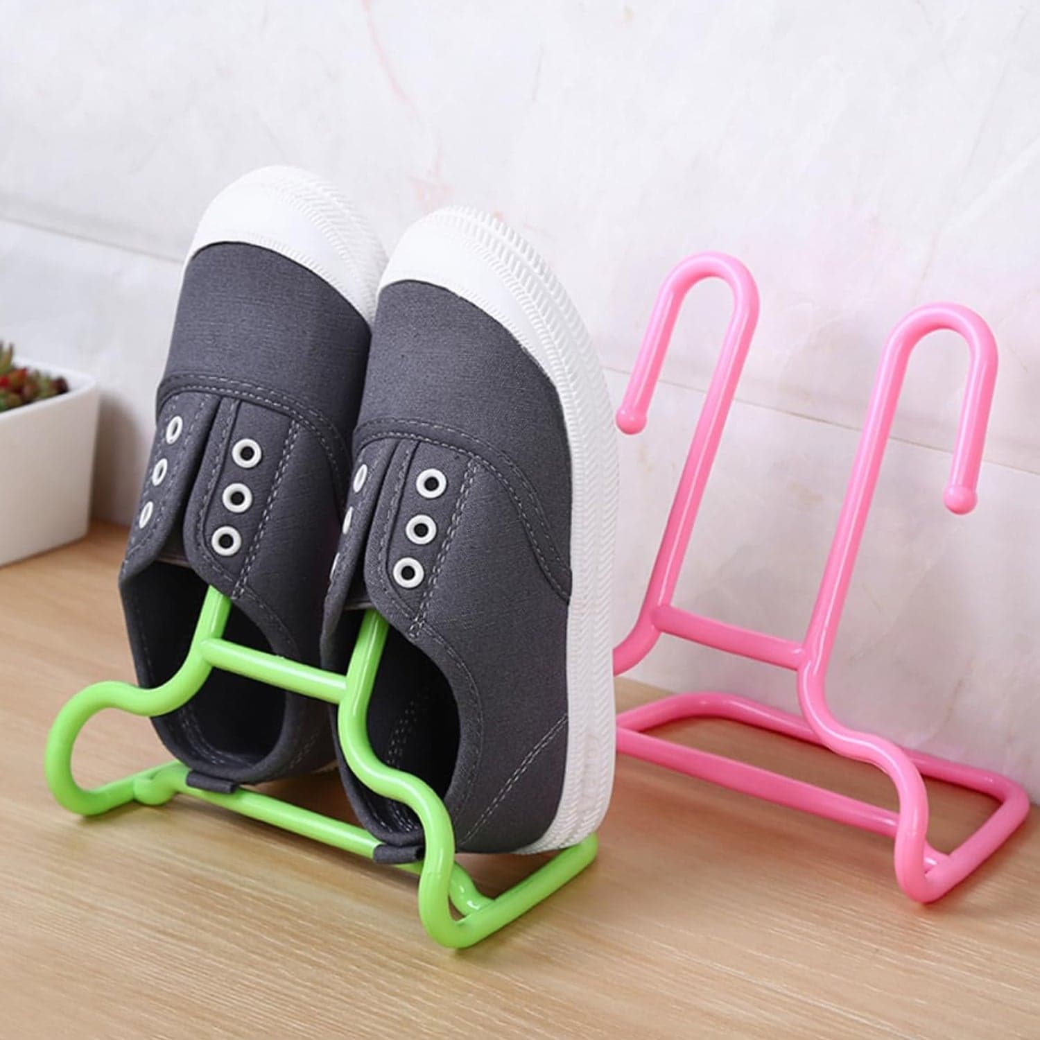 Multi-Function Drying Rack & Shoe Organizer Of Hanging Storage Shelf For Wardrobe & Closet thumbnail 5