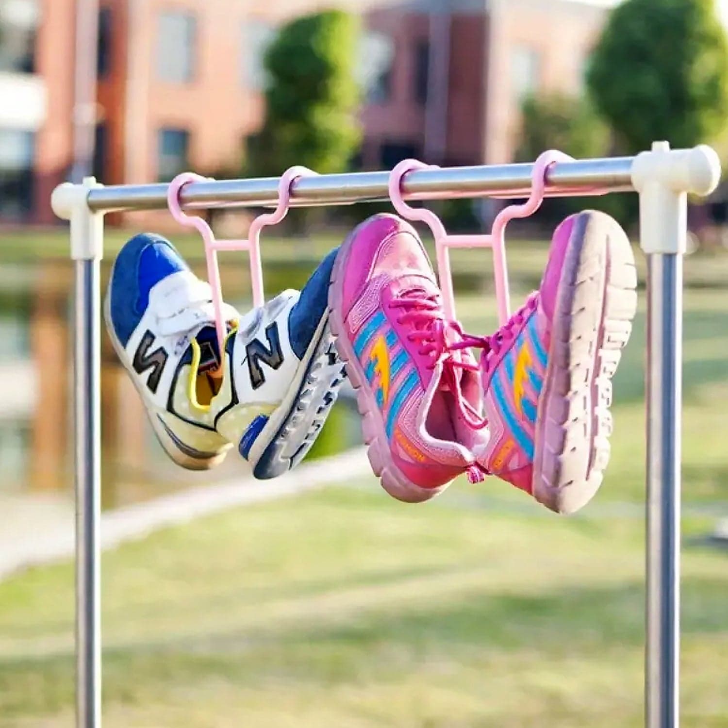 Multi-Function Drying Rack & Shoe Organizer Of Hanging Storage Shelf For Wardrobe & Closet thumbnail 6