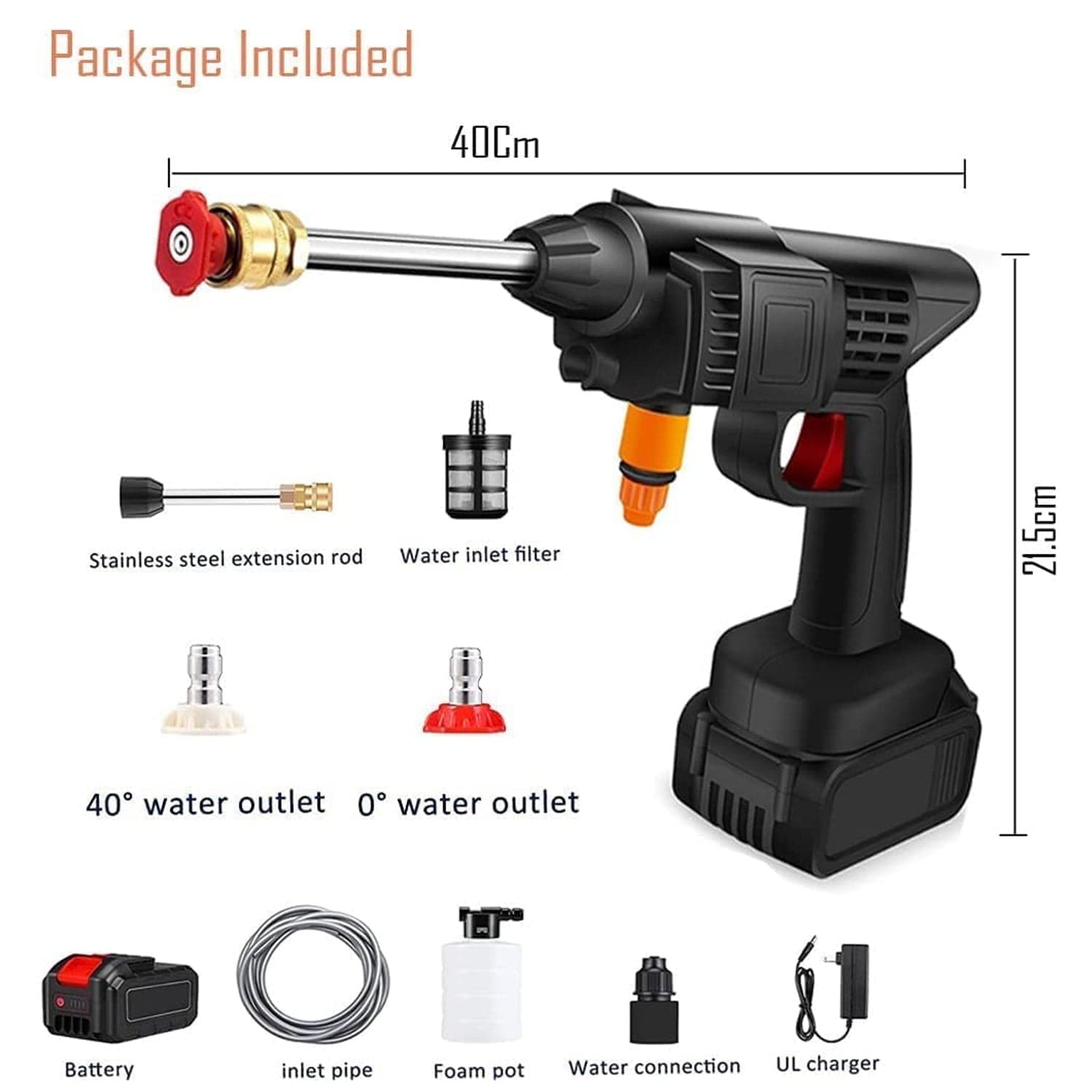 48V Car Washing Kit (Type 1- Single Battery) thumbnail 3