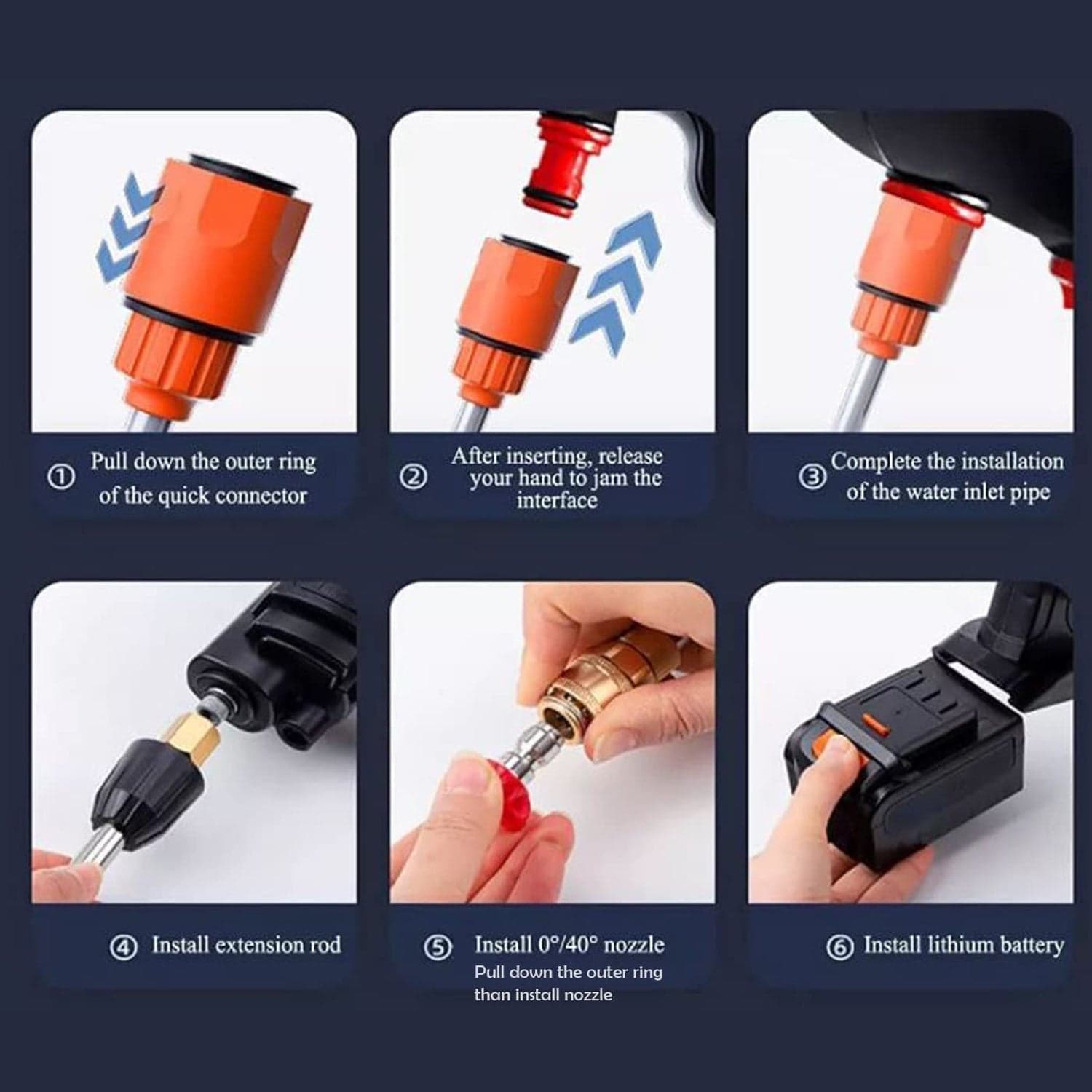 48V Car Washing Kit (Type 1- Single Battery) thumbnail 5