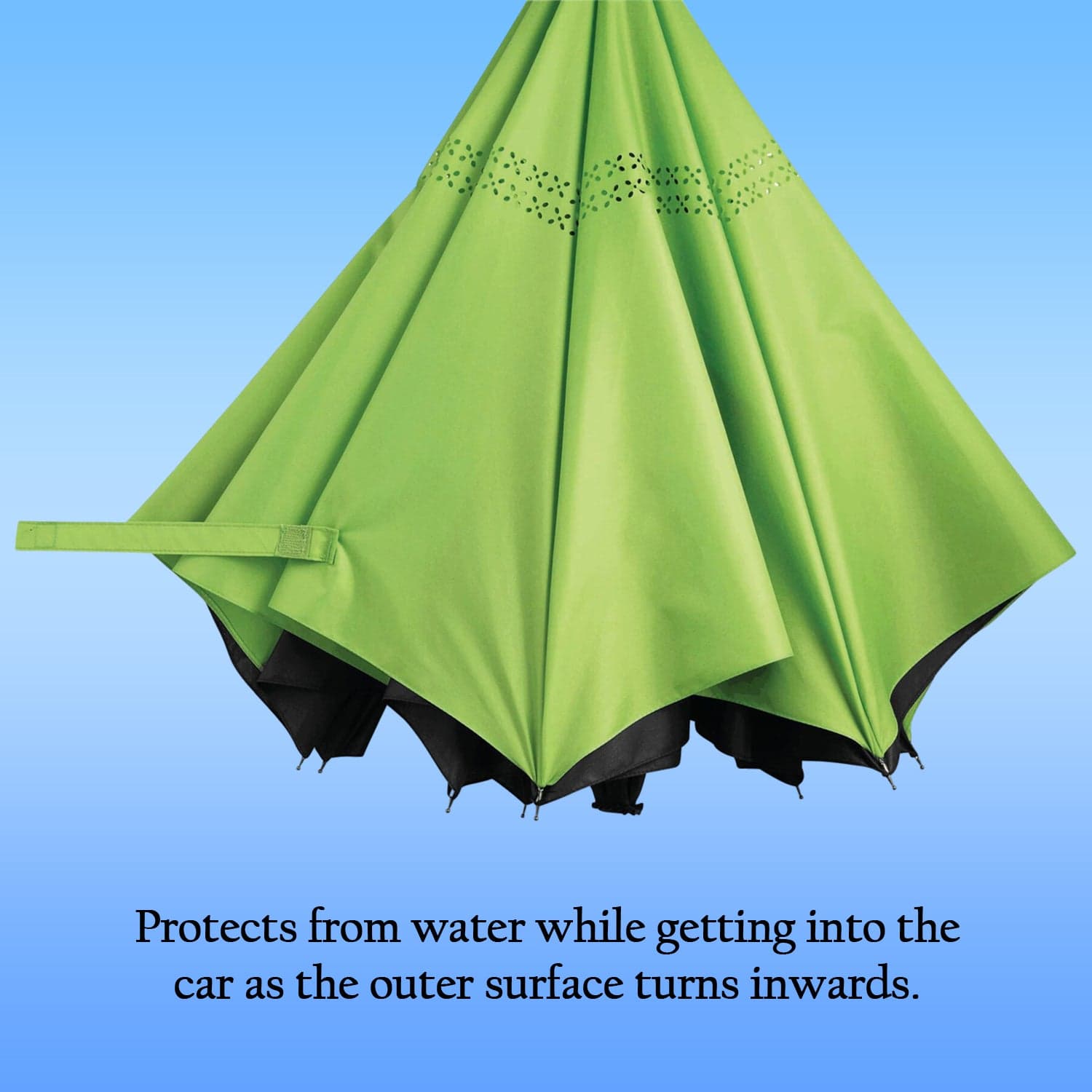 Foldable UV & Rain Umbrella with C-Shaped Handle of Kids (1 Pc / Mix Color) thumbnail 11