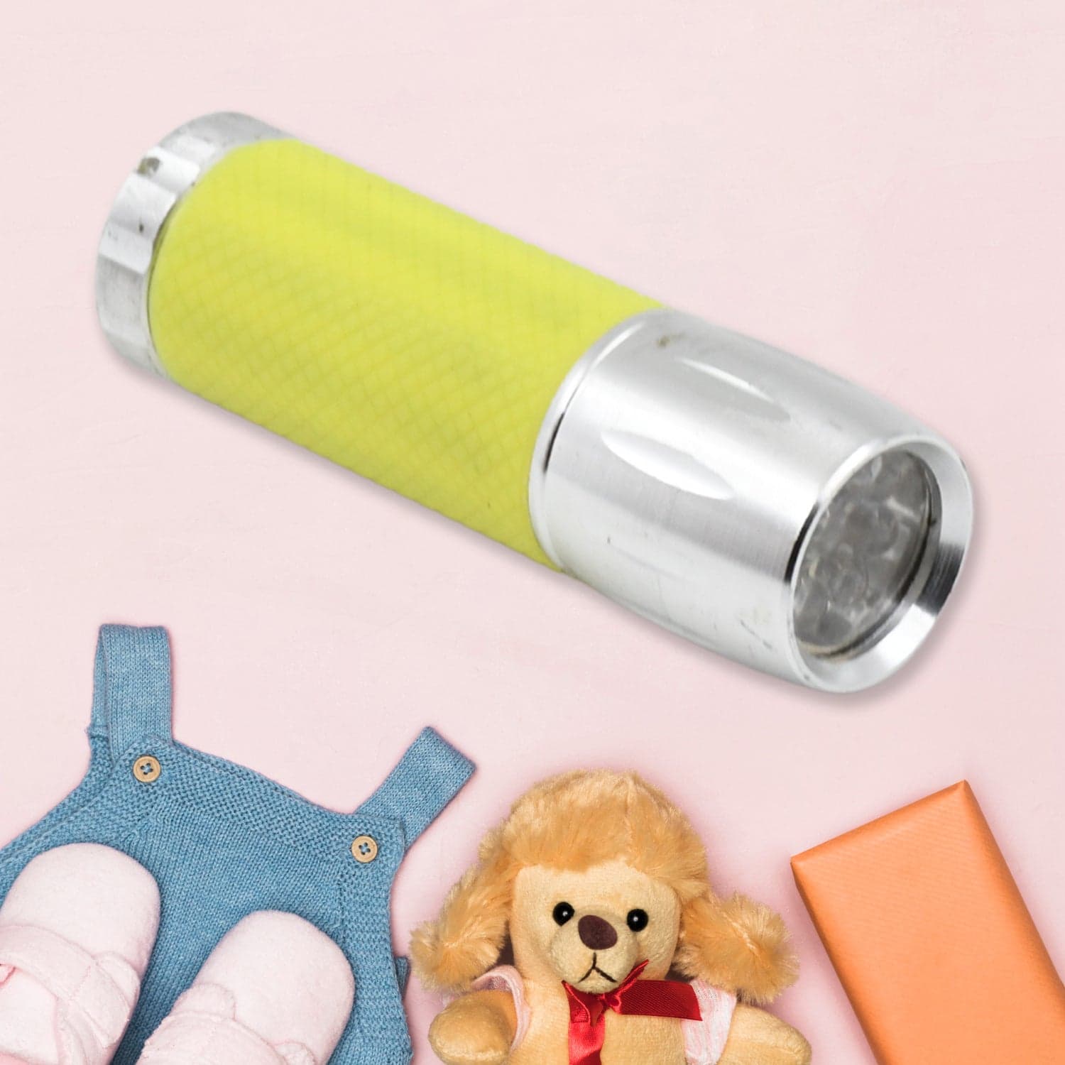 Mini LED Flashlight Torch | Pocket Size | High Lumen | Battery Operated (Battery not included / 1 pc) thumbnail 4