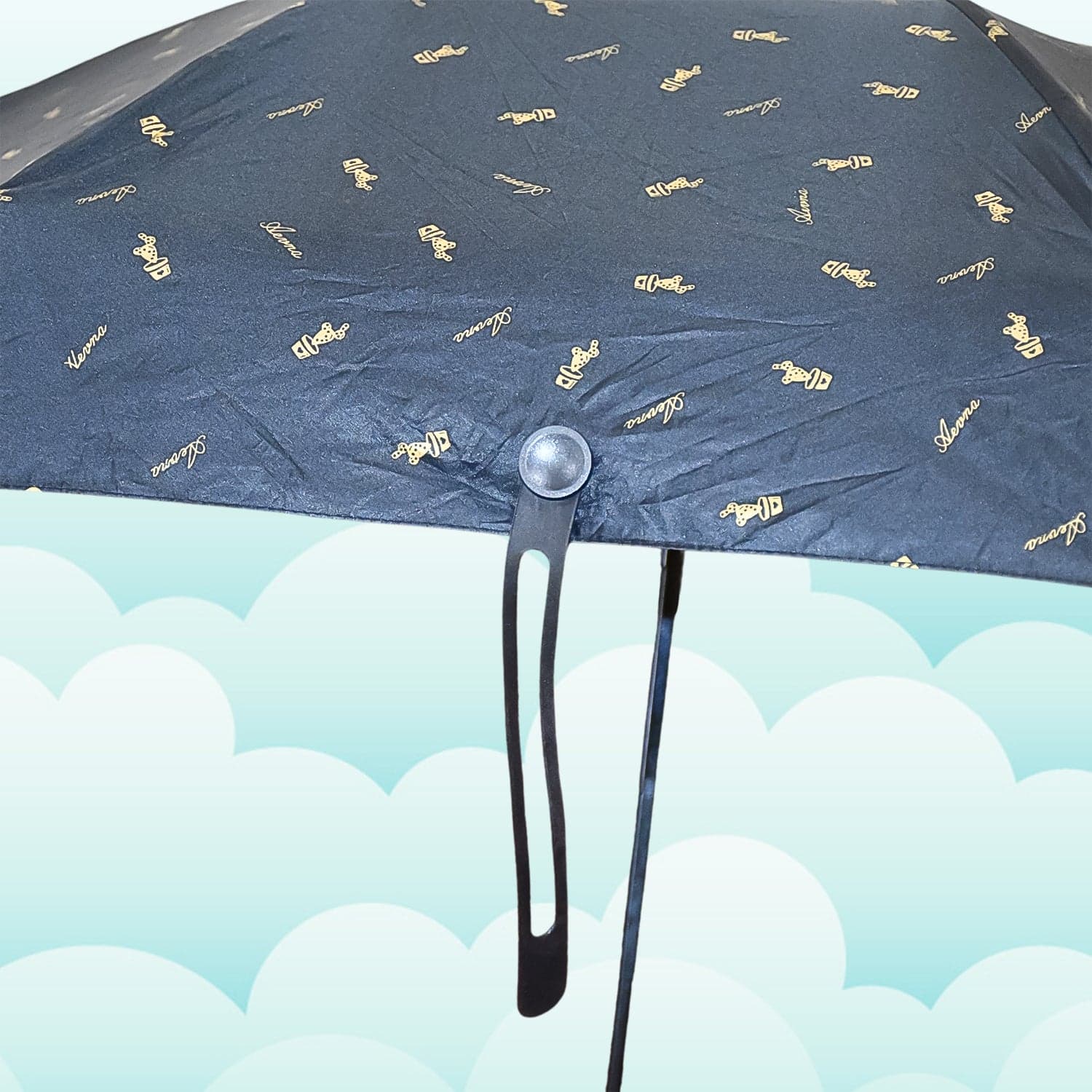 3-Fold Cute Umbrella of Sun & Rain Protection, UV Shield (1 Pc / With Zip Case) thumbnail 6