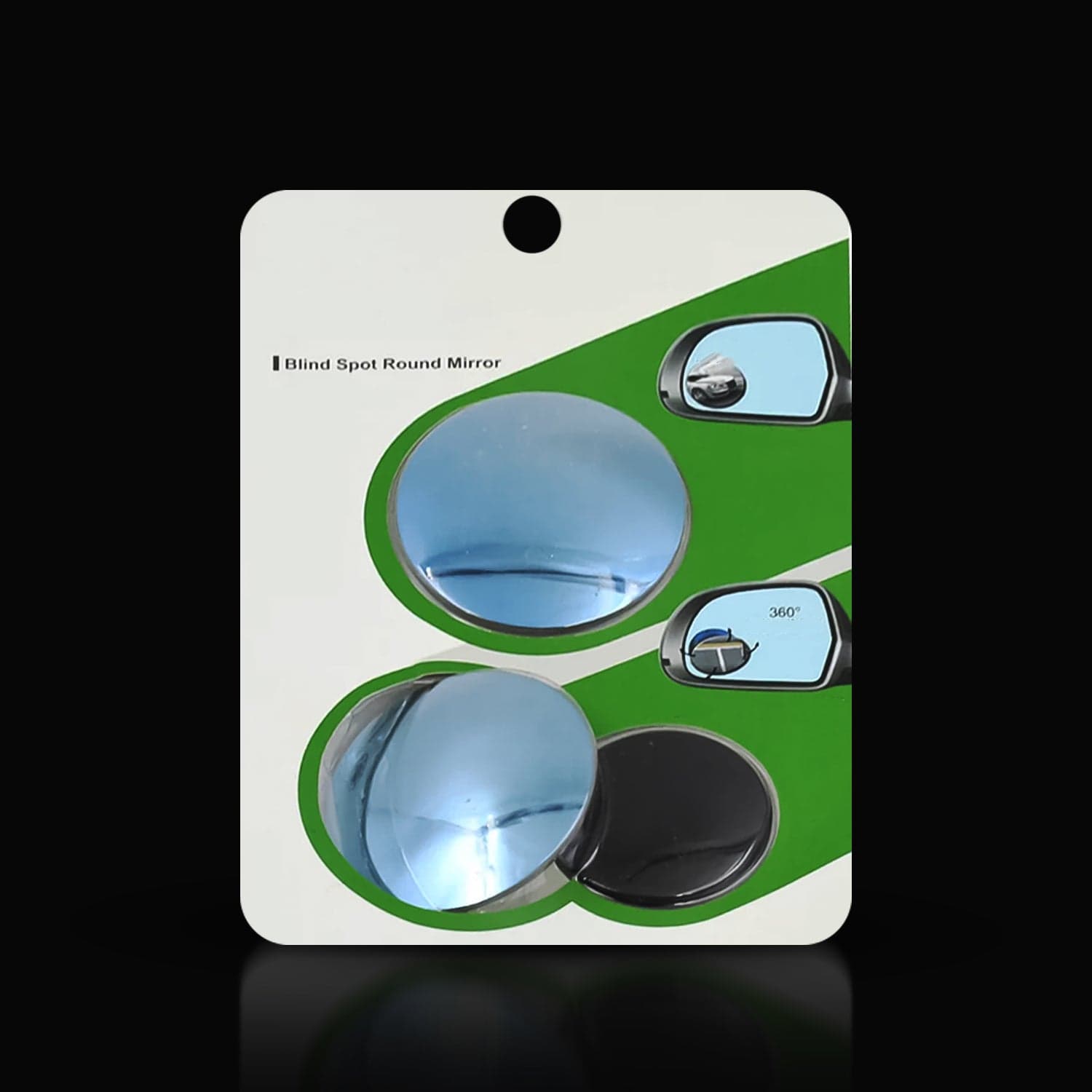 Car Blind Spot Side Mirror Round HD Glass Blind spot Mirror (2 Pc) thumbnail 6