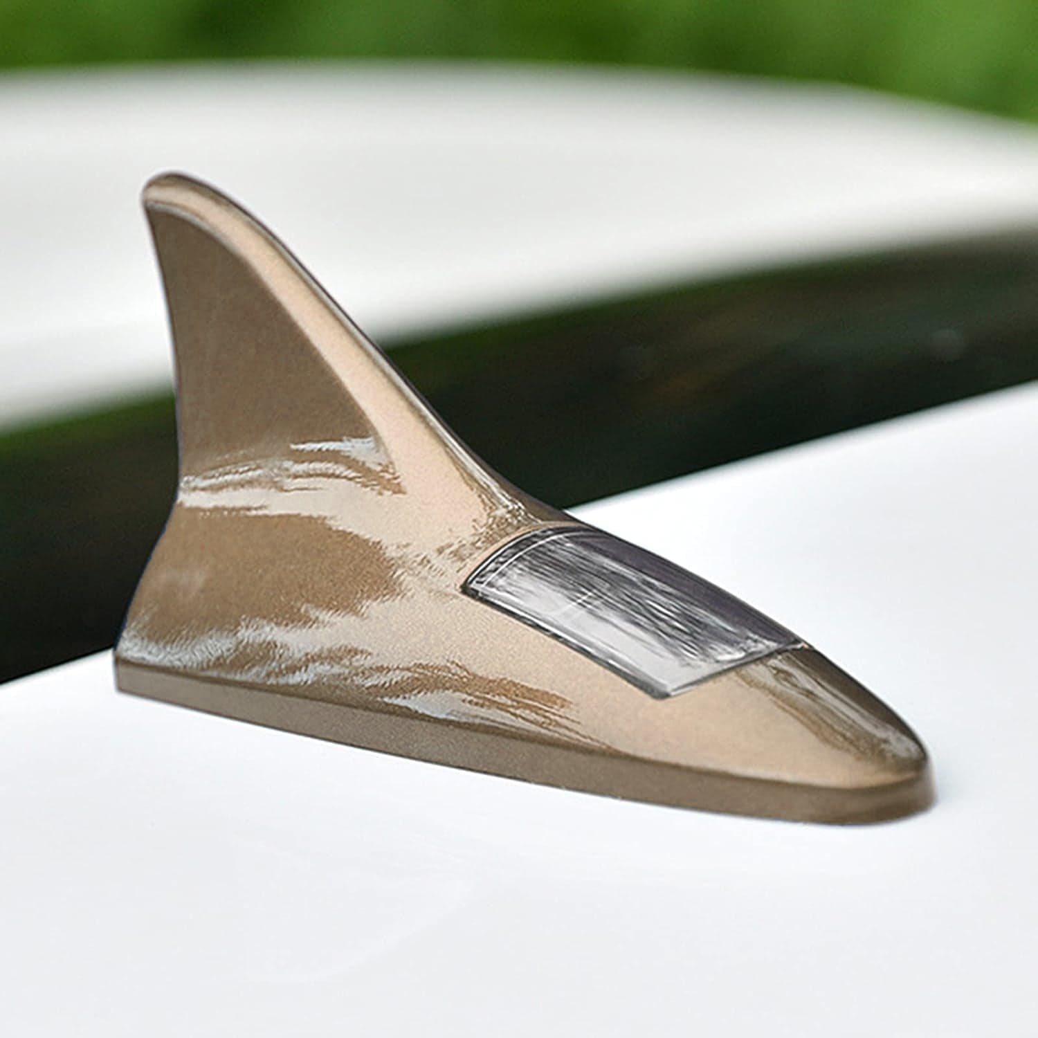 Shark Fin Light With Remote Led Signal Antenna Solar Shark Fin Car Roof Light Sensor Decoration Flashing Lamps thumbnail 7