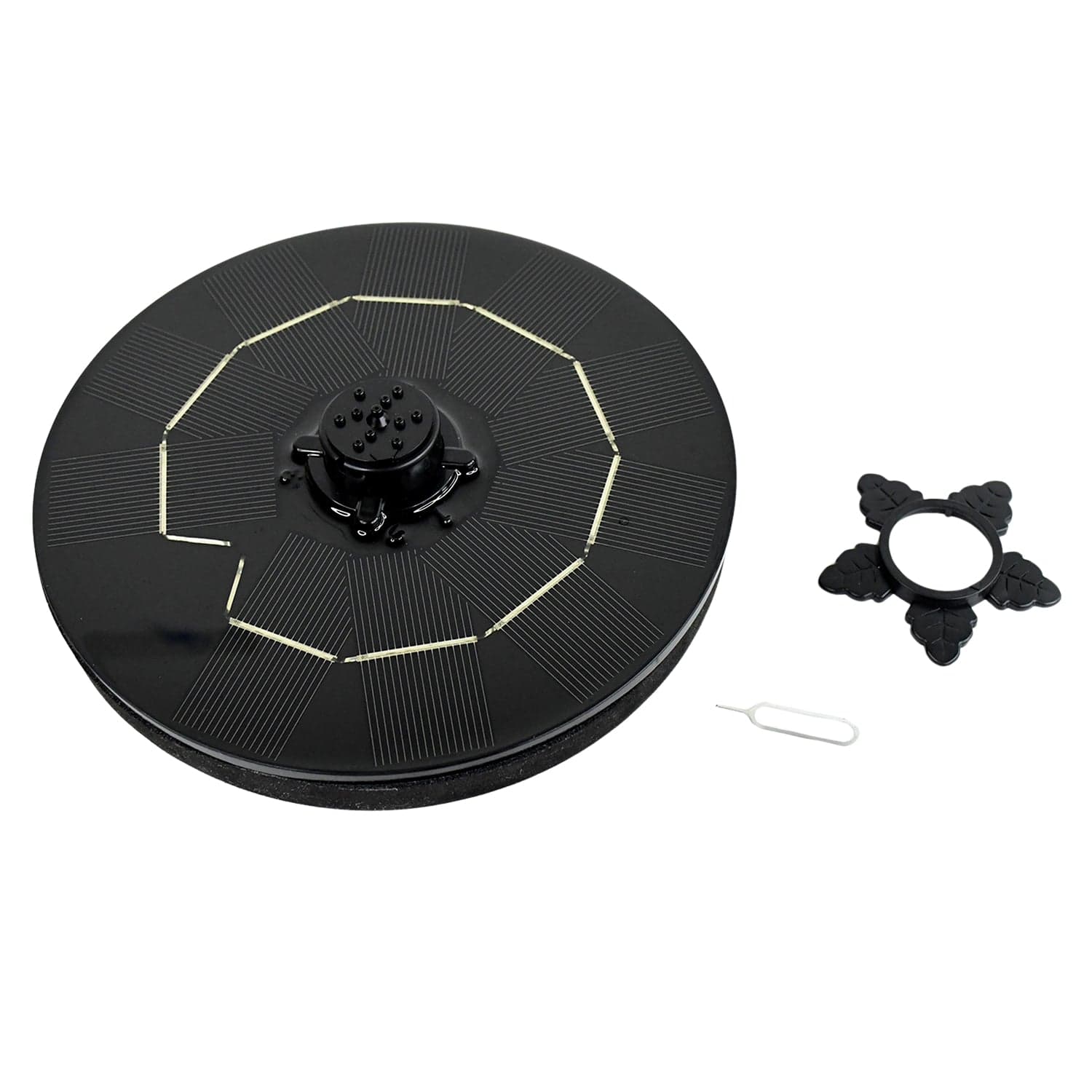 Fast Fountain By Pocket Hose - Solar-Powered - Instantly Adds A Water Feature Virtually Anywhere - 5 Spray Modes - No Installation Or Batteries Required - Great For Bird Baths thumbnail 8