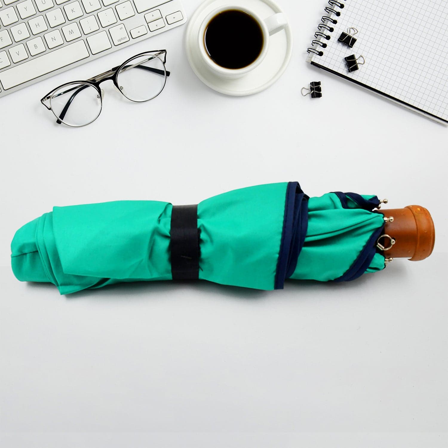 3-Fold Sun & Rain Protective Foldable Umbrella (1 Pc) thumbnail 6