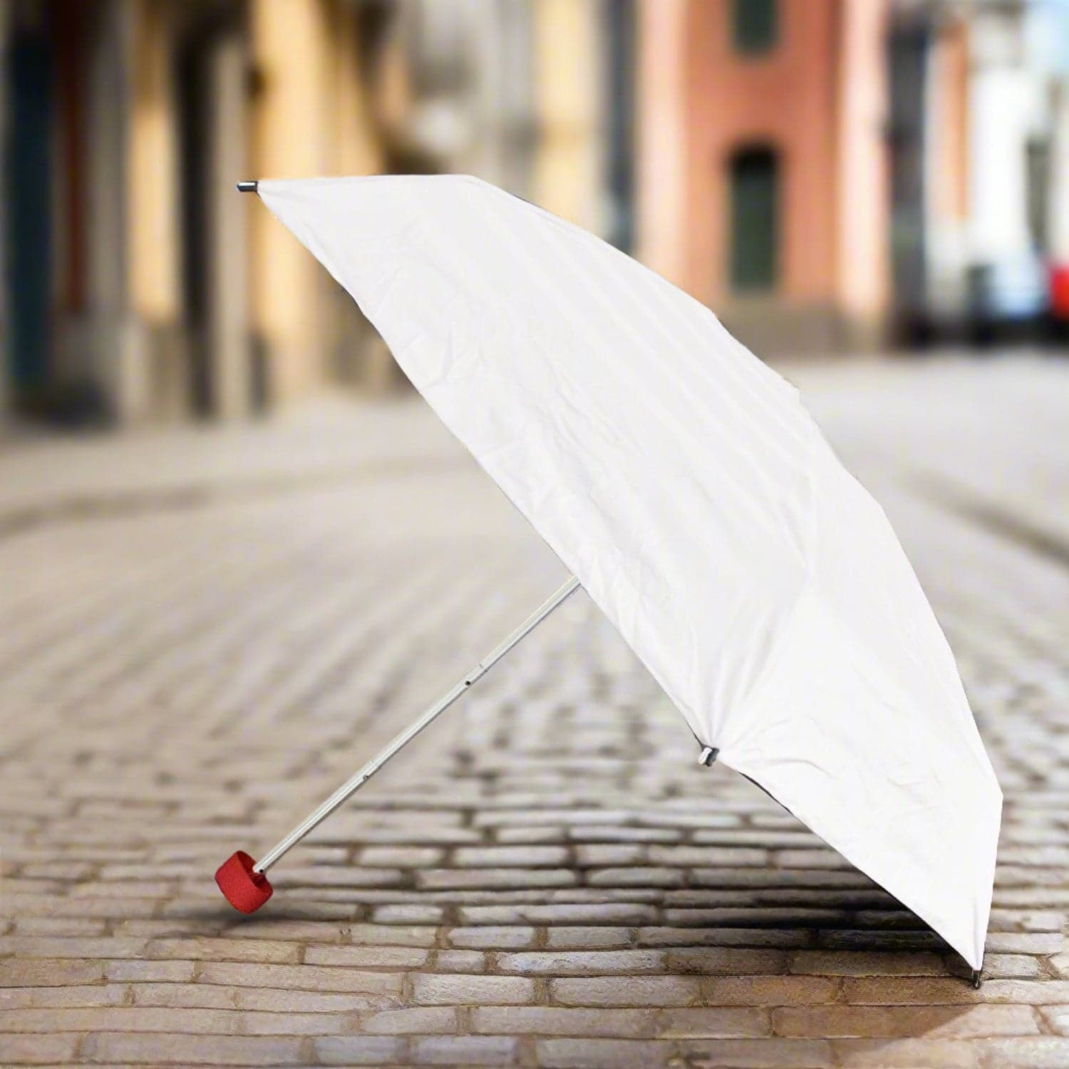 3-Fold Sun & Rain Protective Solid Foldable Umbrella (1 Pc) thumbnail 1