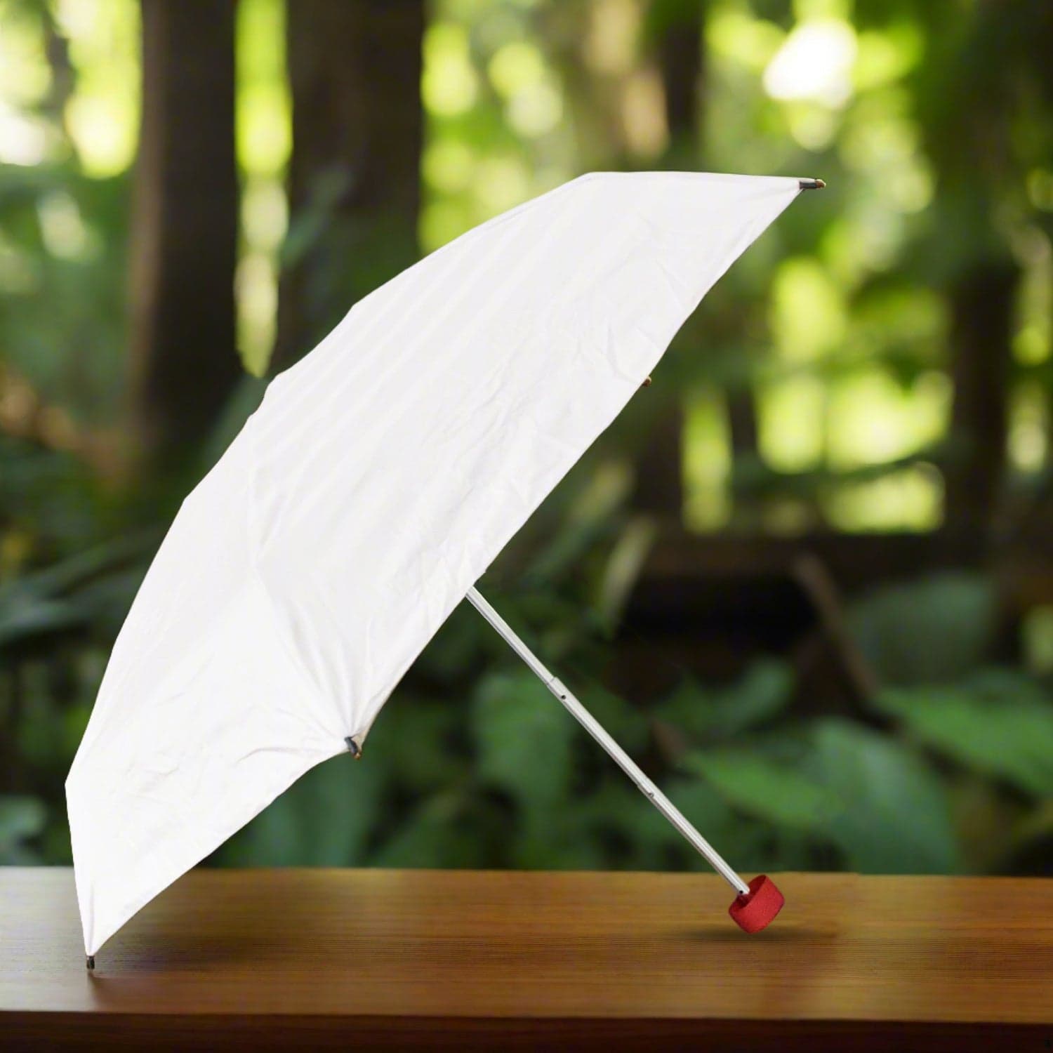 3-Fold Sun & Rain Protective Solid Foldable Umbrella (1 Pc) thumbnail 7