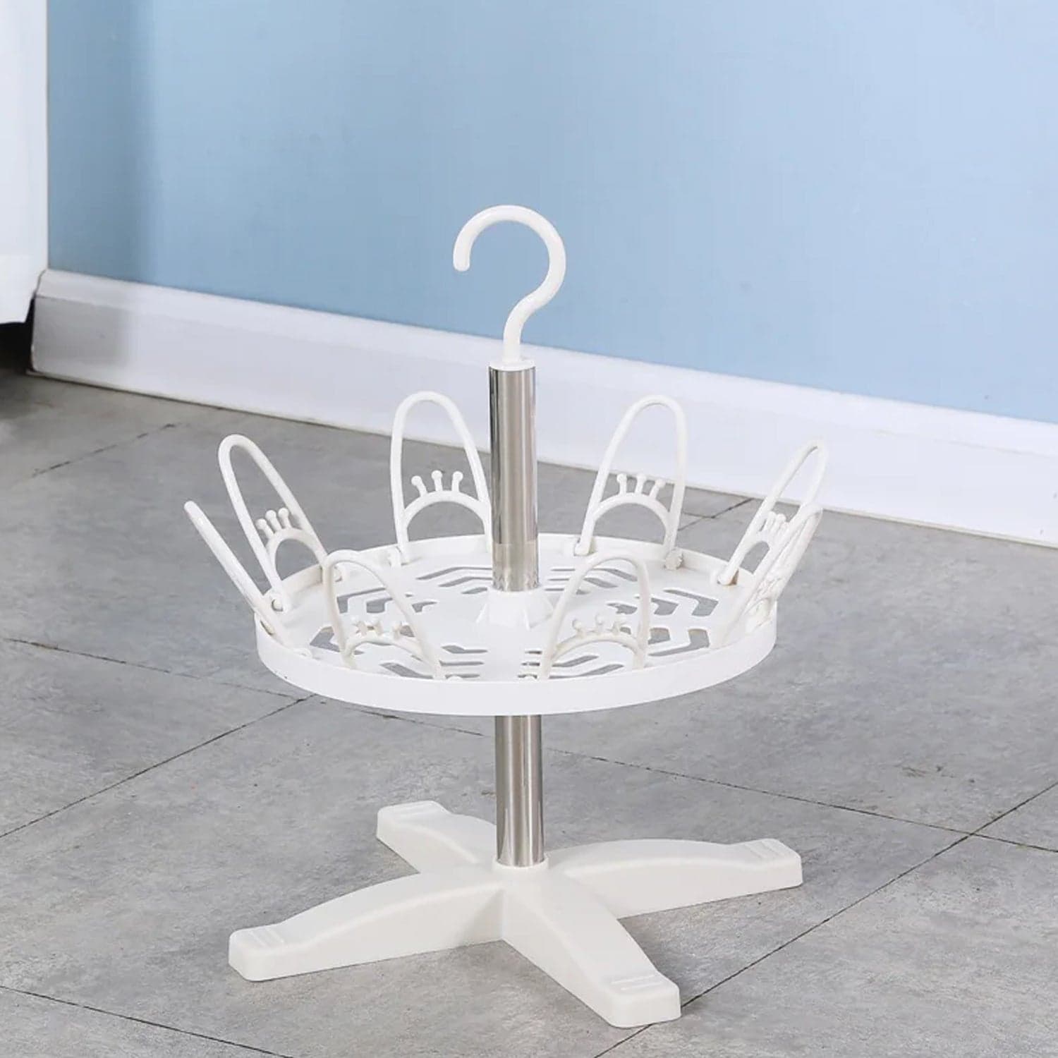 Rotating Shoe Rack, 3 Layer/ 3 Tier Rotating Shoe Rack (1 Pc) thumbnail 4
