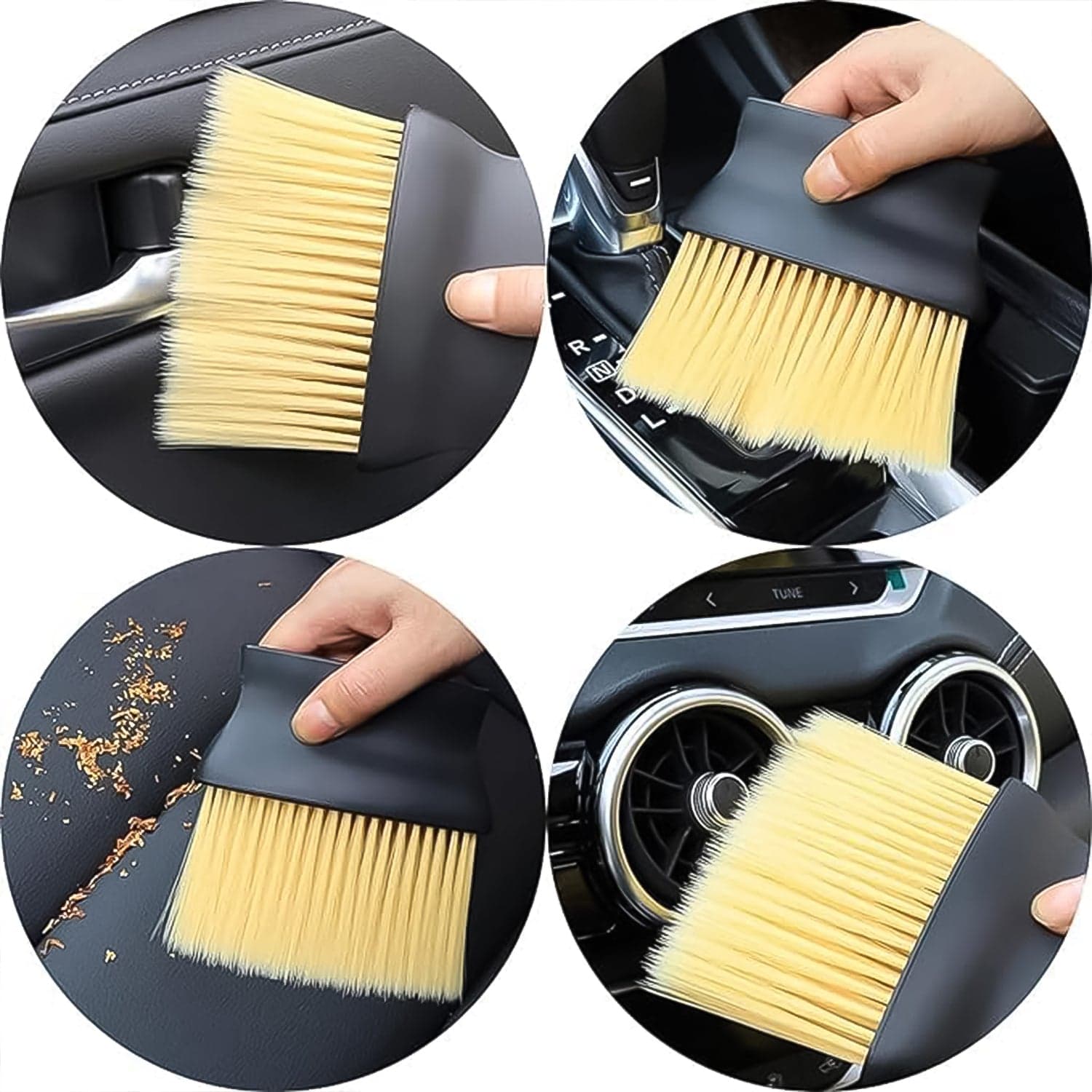 Multipurpose Soft Car Air Conditioner Cleaner Brush (1 Pc) thumbnail 6