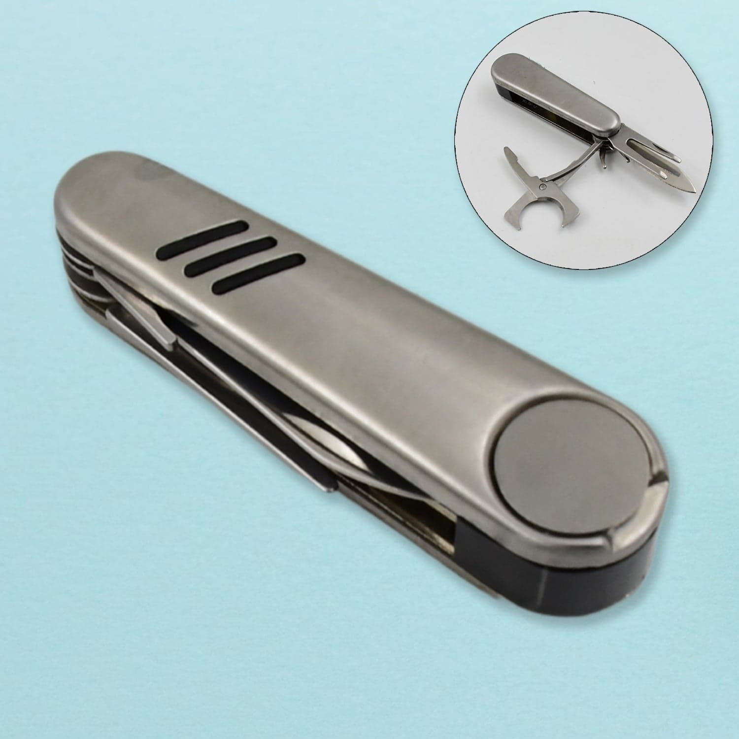 Multi Function Pocket Tools Chest Knife (1 Pc) thumbnail 1