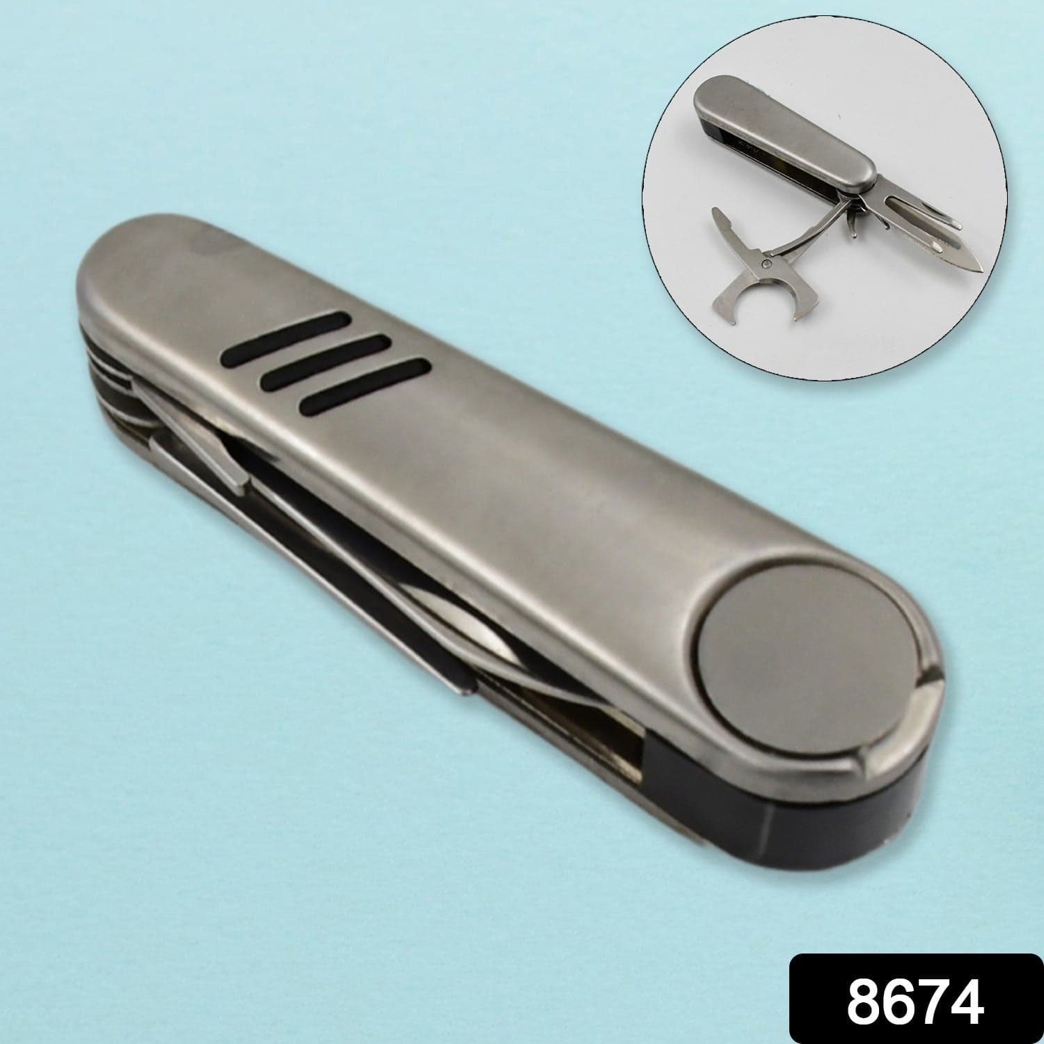 Multi Function Pocket Tools Chest Knife (1 Pc) thumbnail 2