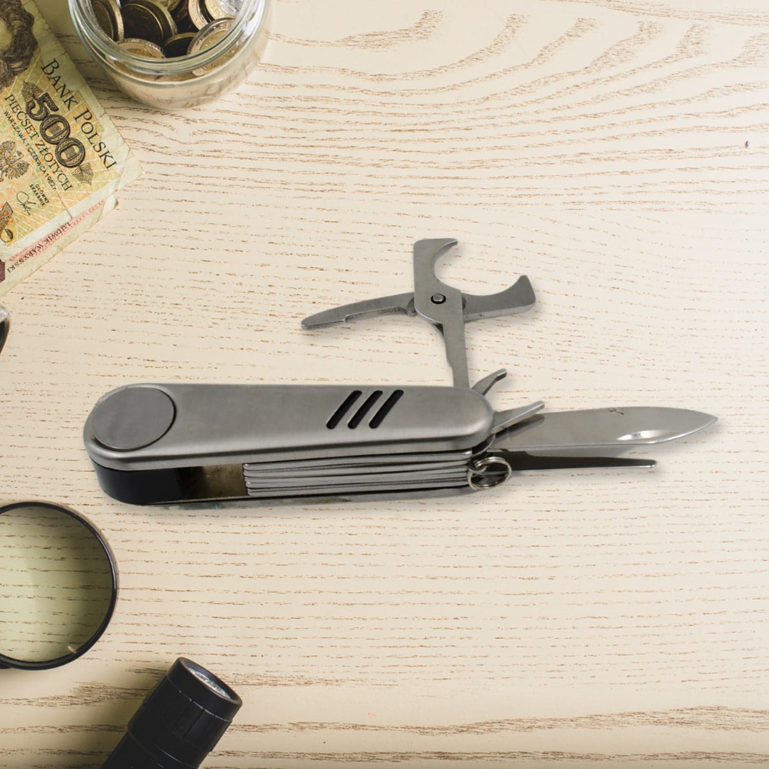 Multi Function Pocket Tools Chest Knife (1 Pc) thumbnail 3
