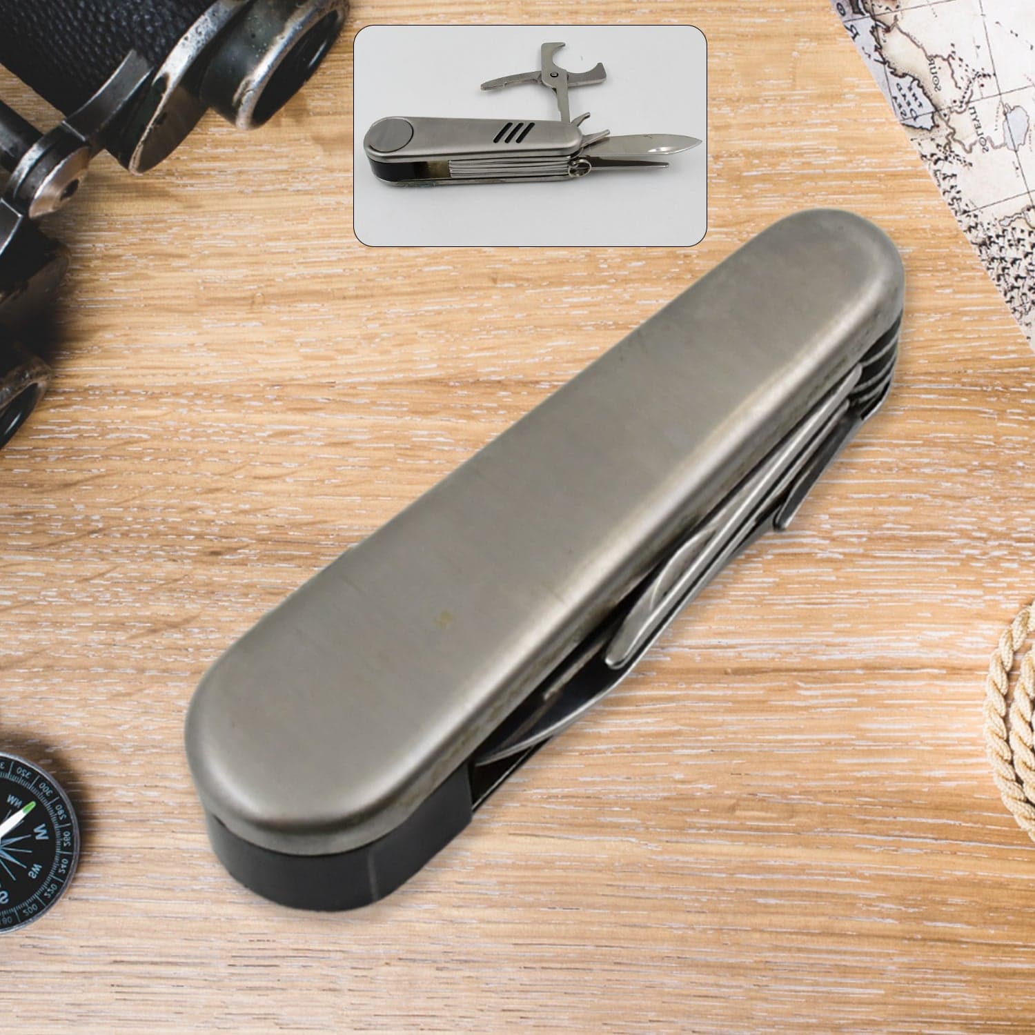 Multi Function Pocket Tools Chest Knife (1 Pc) thumbnail 4