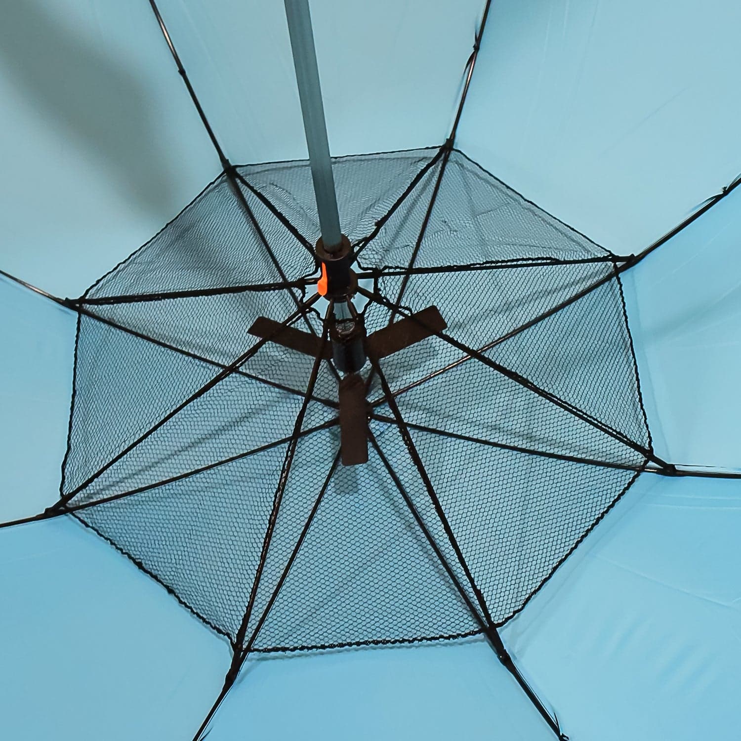 Sun Umbrella With Inside Fan & Power Bank Umbrellas For Summer (1 Pc) thumbnail 4
