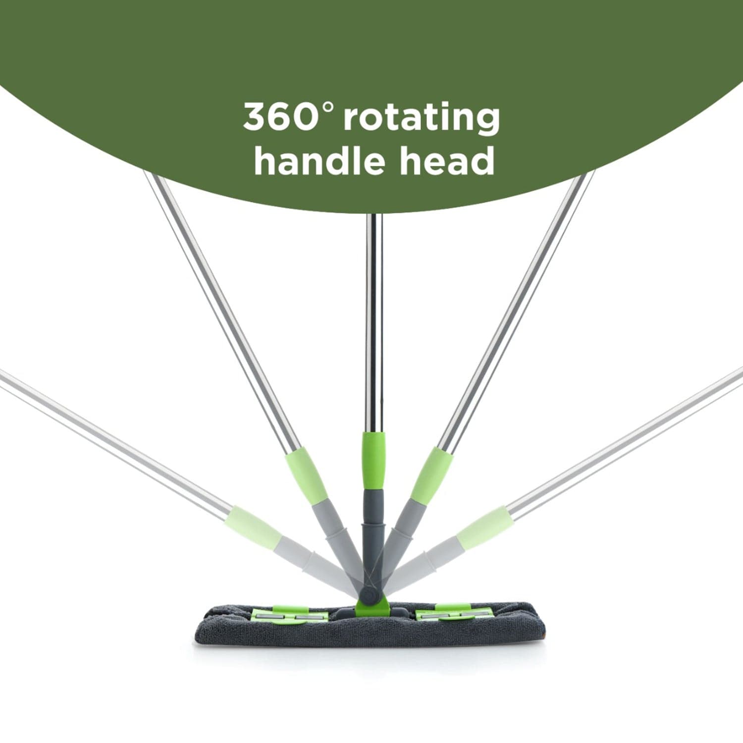 Multipurpose Wet And Dry Cleaning Microfiber Flat Mop Floor Cleaning Mop With thumbnail 3