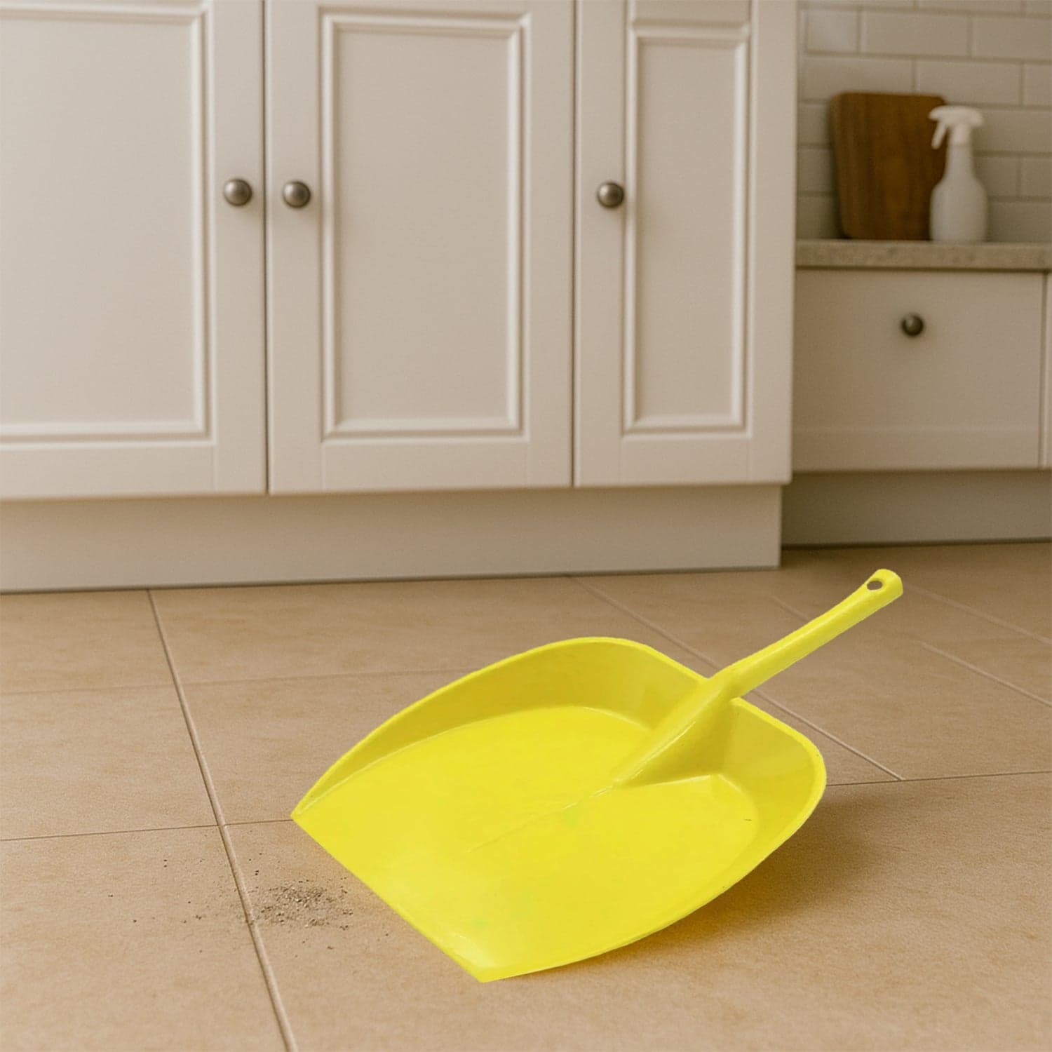 Dustpan With Long Handle, Dust Collection Dust Pan Tray For Kitchen, Home, Office, Bathroom Etc, Supdi (1 Pc / Multicolor ) thumbnail 7