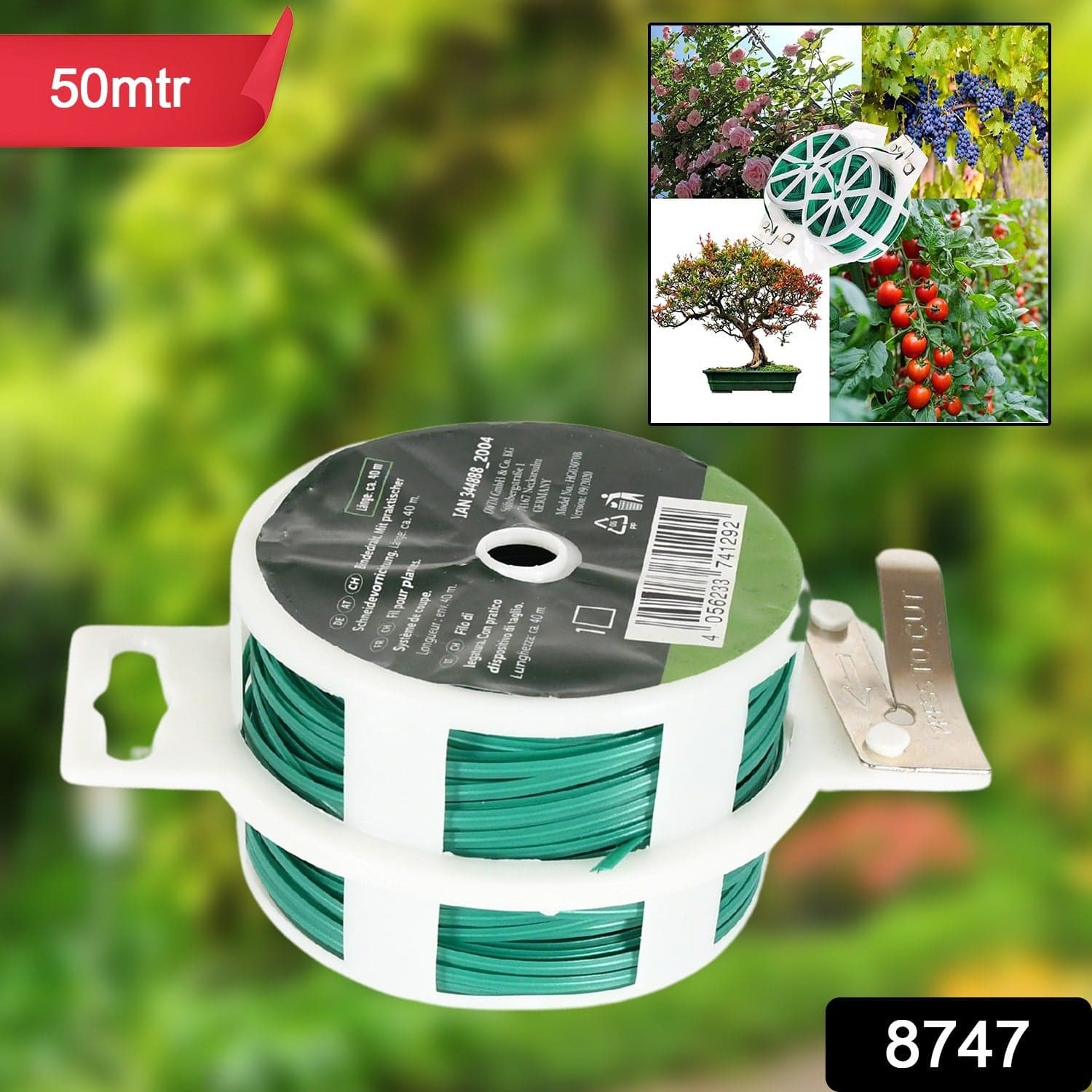 Garden Wire Sturdy Plant Ties For Support thumbnail 2