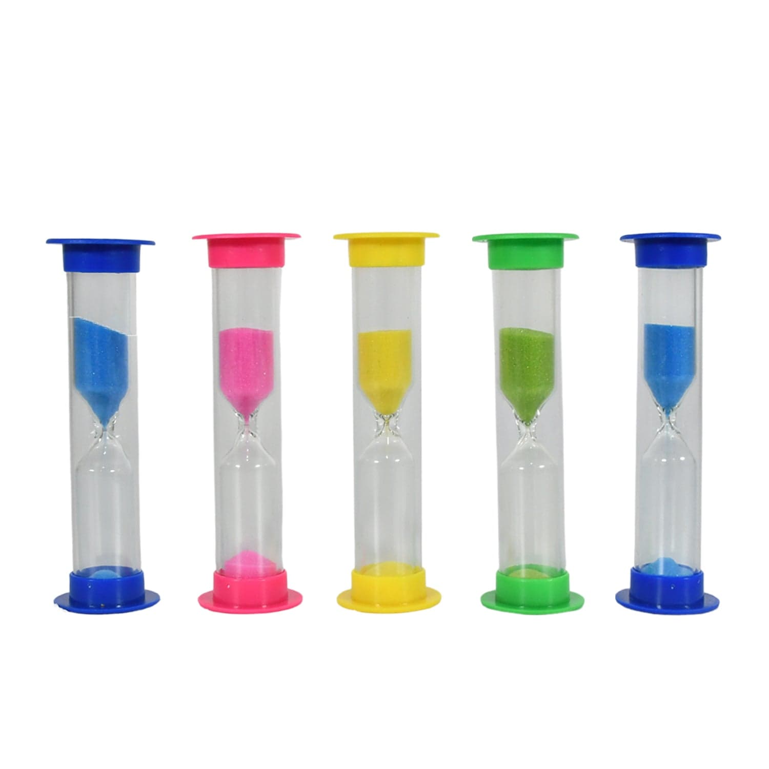 Plastic Hourglass Sand Timer Set Of 3-Min Sand Clock For Kitchen thumbnail 5