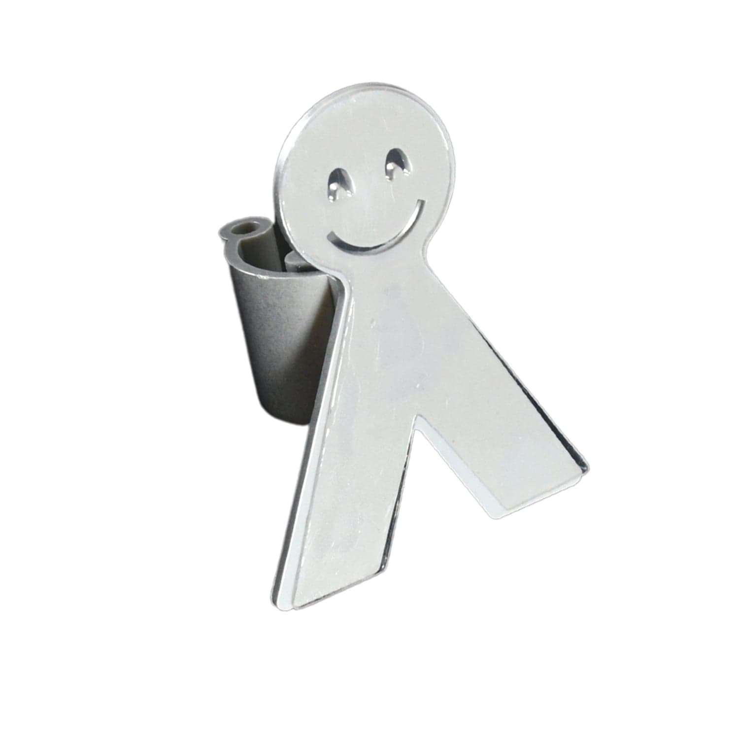 Smile Face Wall Mounted Brush & Broom Organize Holder thumbnail 3