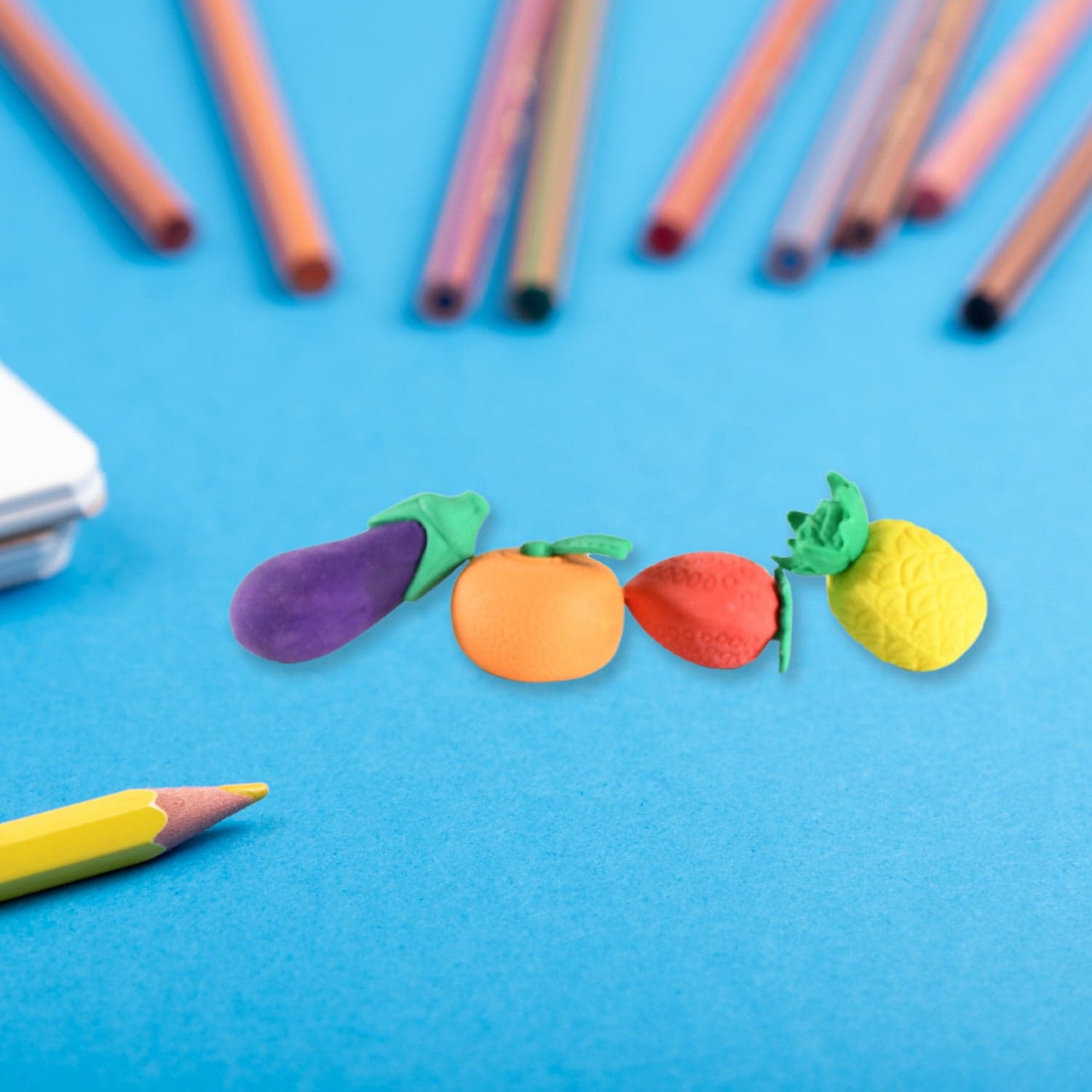 Mini Cute Veg & Fruit Erasers of 3D Colorful Eraser Set for Kids (4 Pc) thumbnail 8