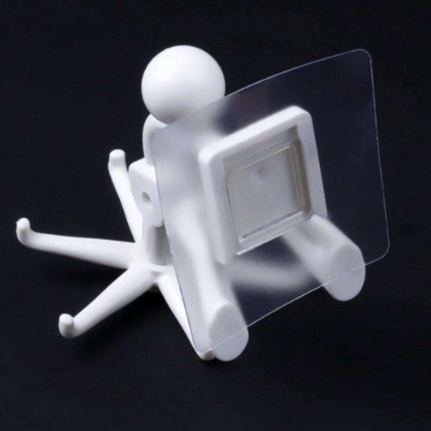360° Rotating 6-Claw Hook of Kitchen & Bathroom Organizer (1 Pc | White) thumbnail 3